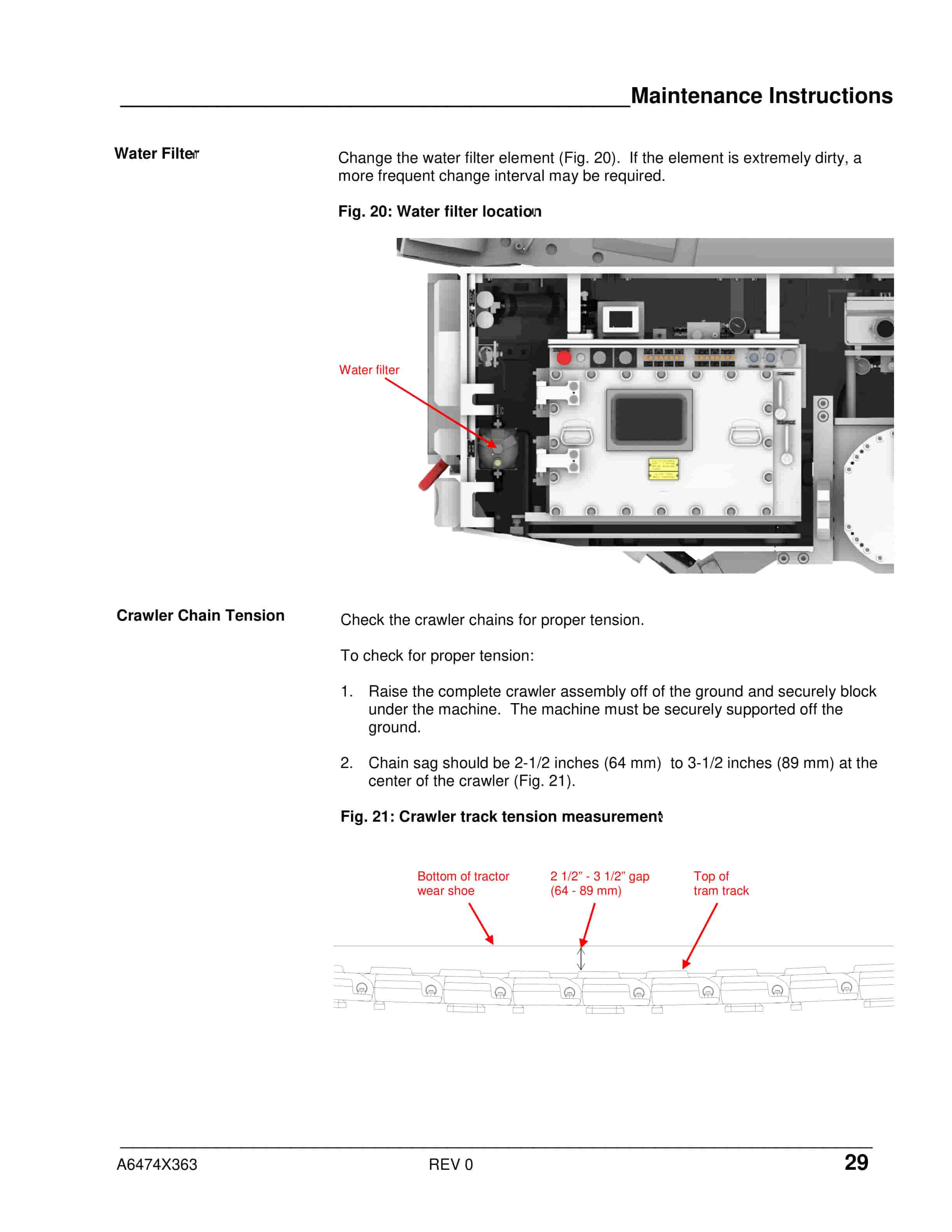 Alternative view of Caterpillar CM445 Continuous Miner Operation And Maintenance Manual A6474X363