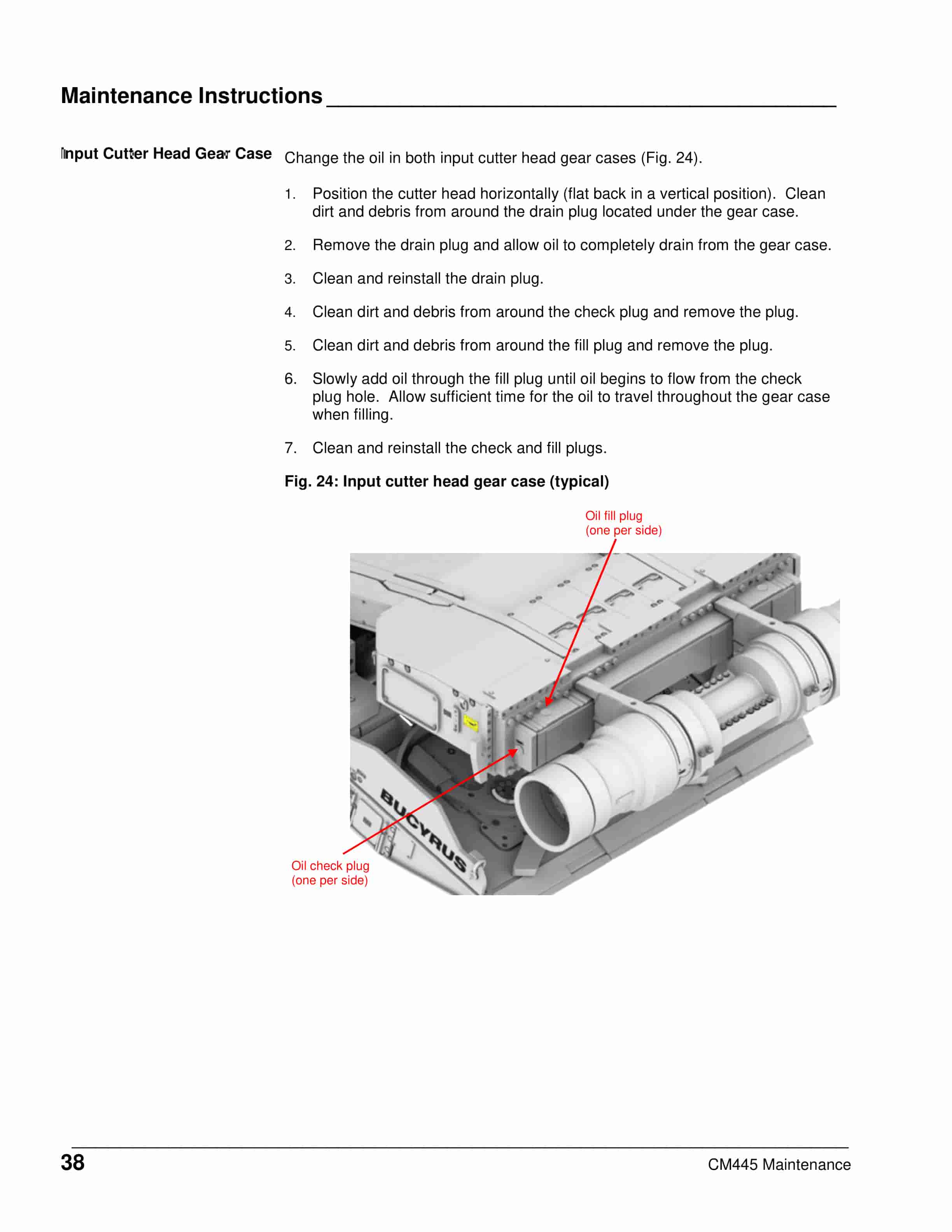 Caterpillar CM445 Continuous Miner Operation And Maintenance Manual A6474X363 3 Caterpillar CM445 Continuous Miner Operation And Maintenance Manual A6474X363 - Image 3