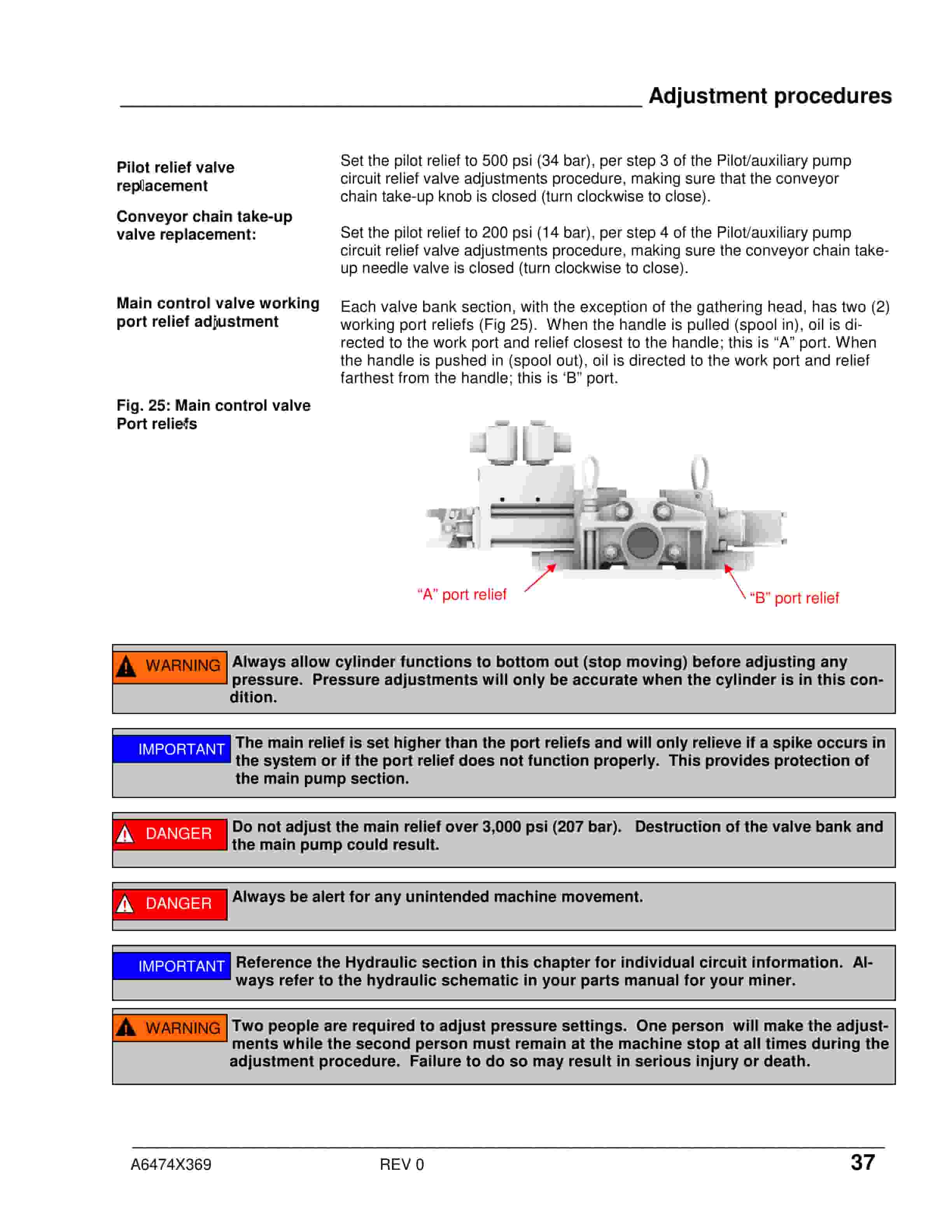 Caterpillar CM445 Continuous Miner Operation And Maintenance Manual A6474X369 3 Caterpillar CM445 Continuous Miner Operation And Maintenance Manual A6474X369 - Image 3