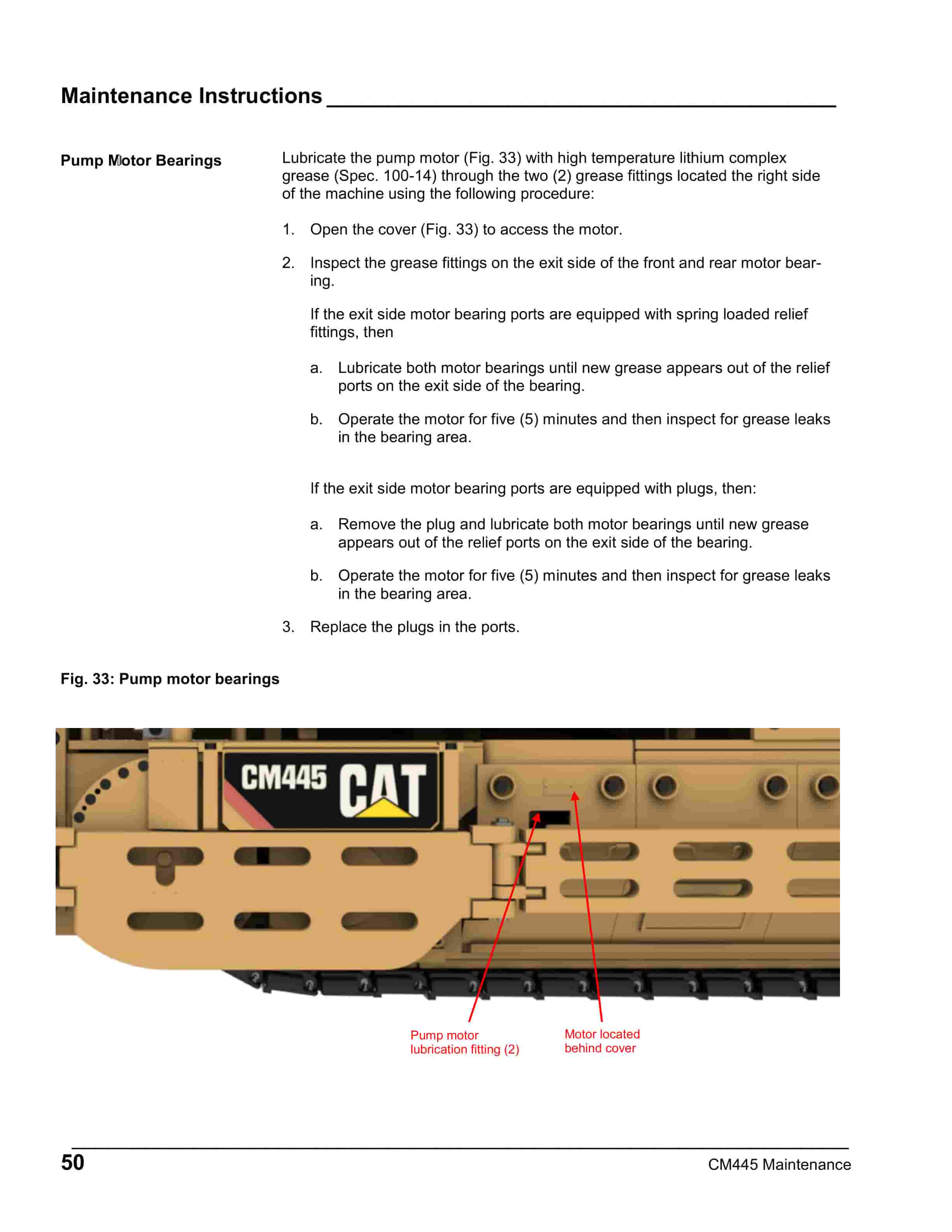 Caterpillar CM445 Continuous Miner Operation And Maintenance Manual A6474X438 5 Caterpillar CM445 Continuous Miner Operation And Maintenance Manual A6474X438 - Image 5