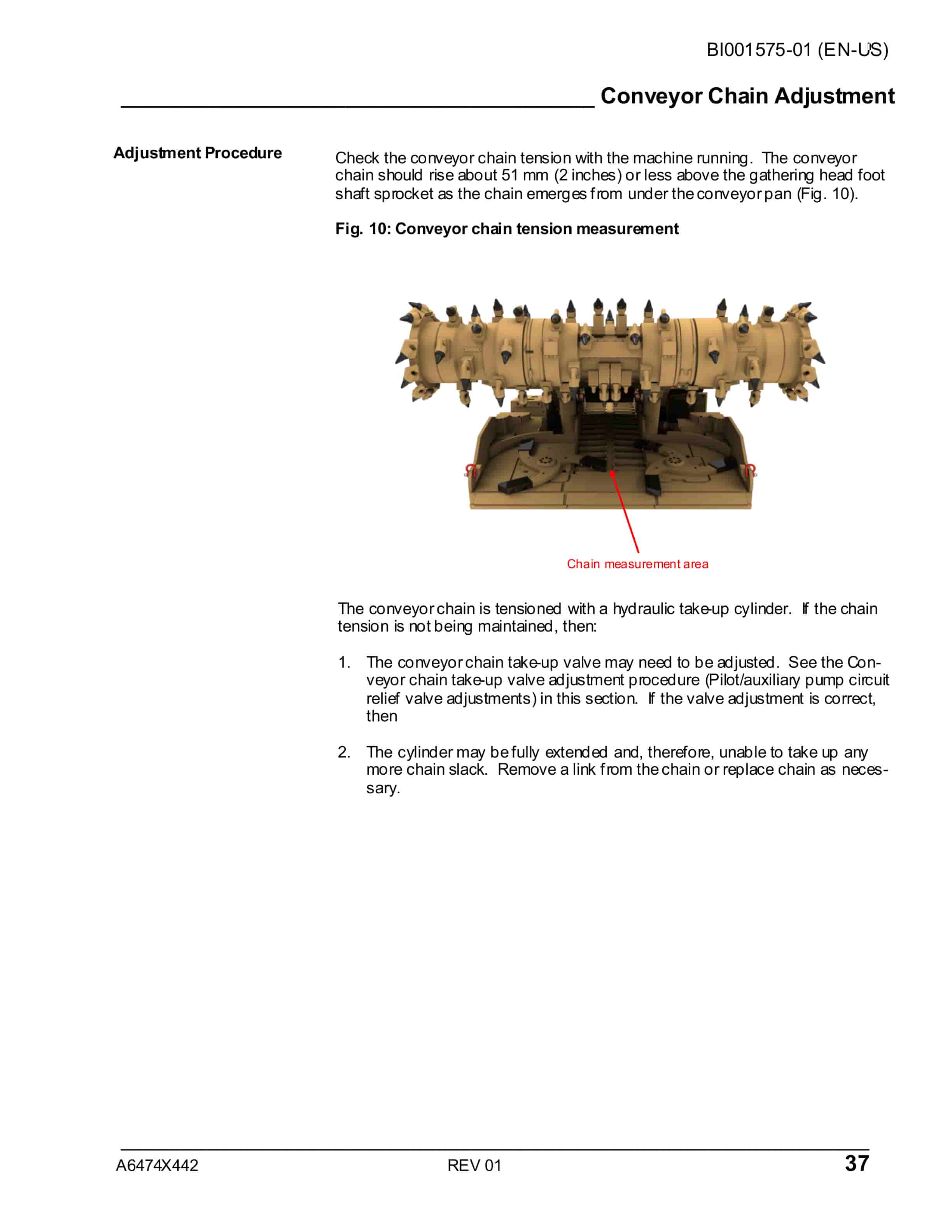 Caterpillar CM445 Continuous Miner Operation And Maintenance Manual BI001575-01 3 Caterpillar CM445 Continuous Miner Operation And Maintenance Manual BI001575-01-3