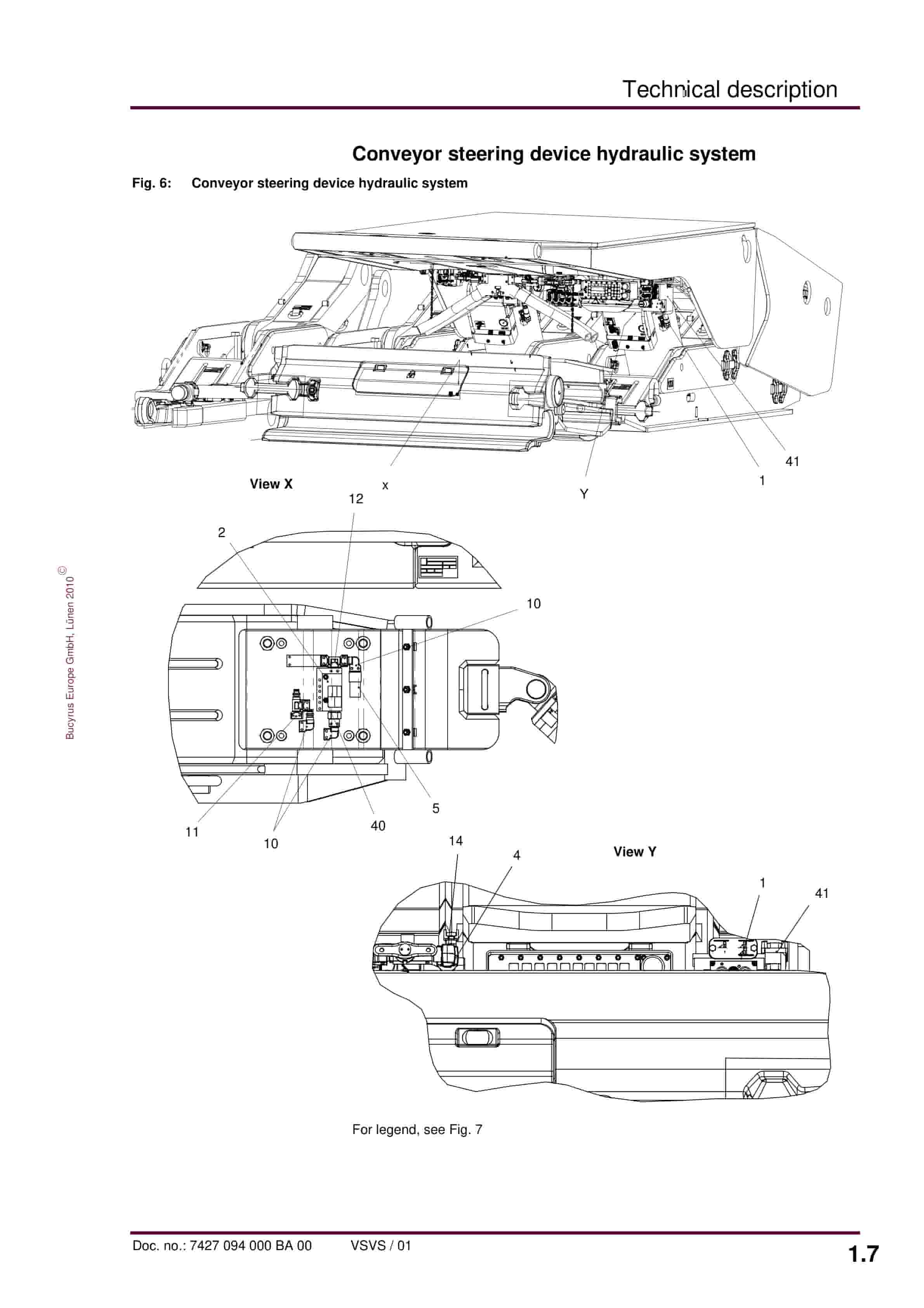 Caterpillar Conveyor Steering Device Technical Description BI001733-00-04-EN-CMPL 3 Caterpillar Conveyor Steering Device Technical Description BI001733-00-04-EN-CMPL-3