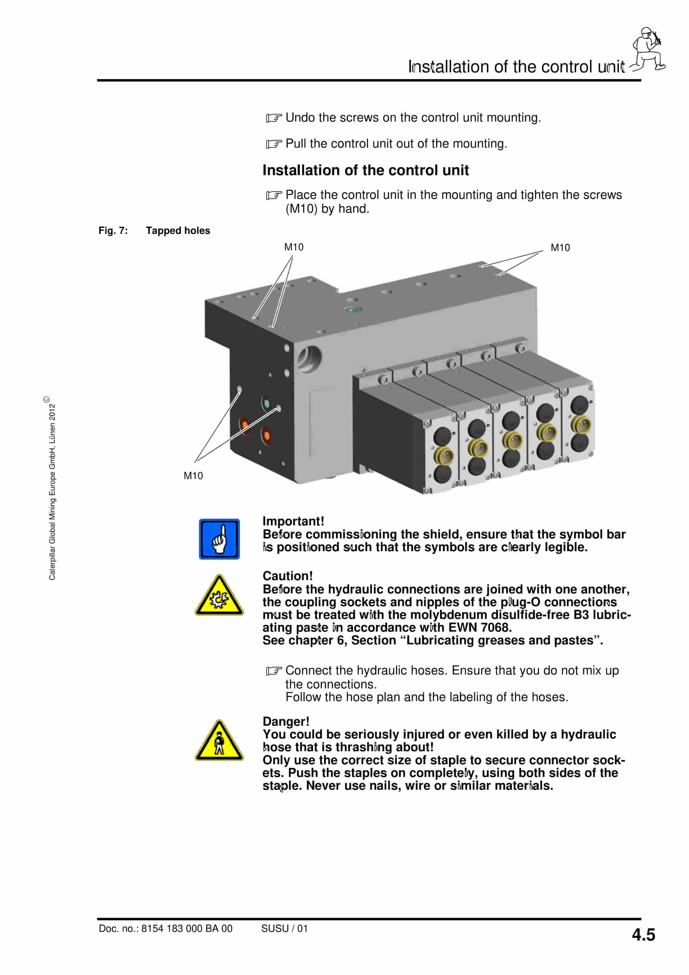 Caterpillar Electrohydraulic Control Unit, 10 Functions Operation And Maintenance Manual BI001690-00-02-all-EN-2