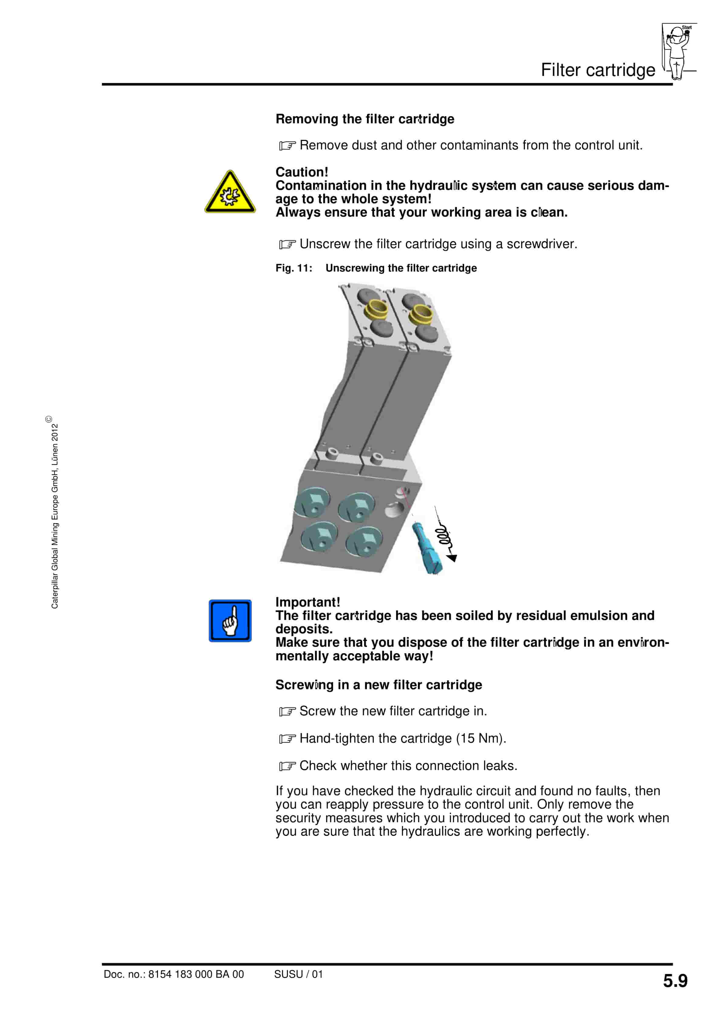 Caterpillar Electrohydraulic Control Unit, 10 Functions Operation And Maintenance Manual BI001690-00-02-all-EN-3