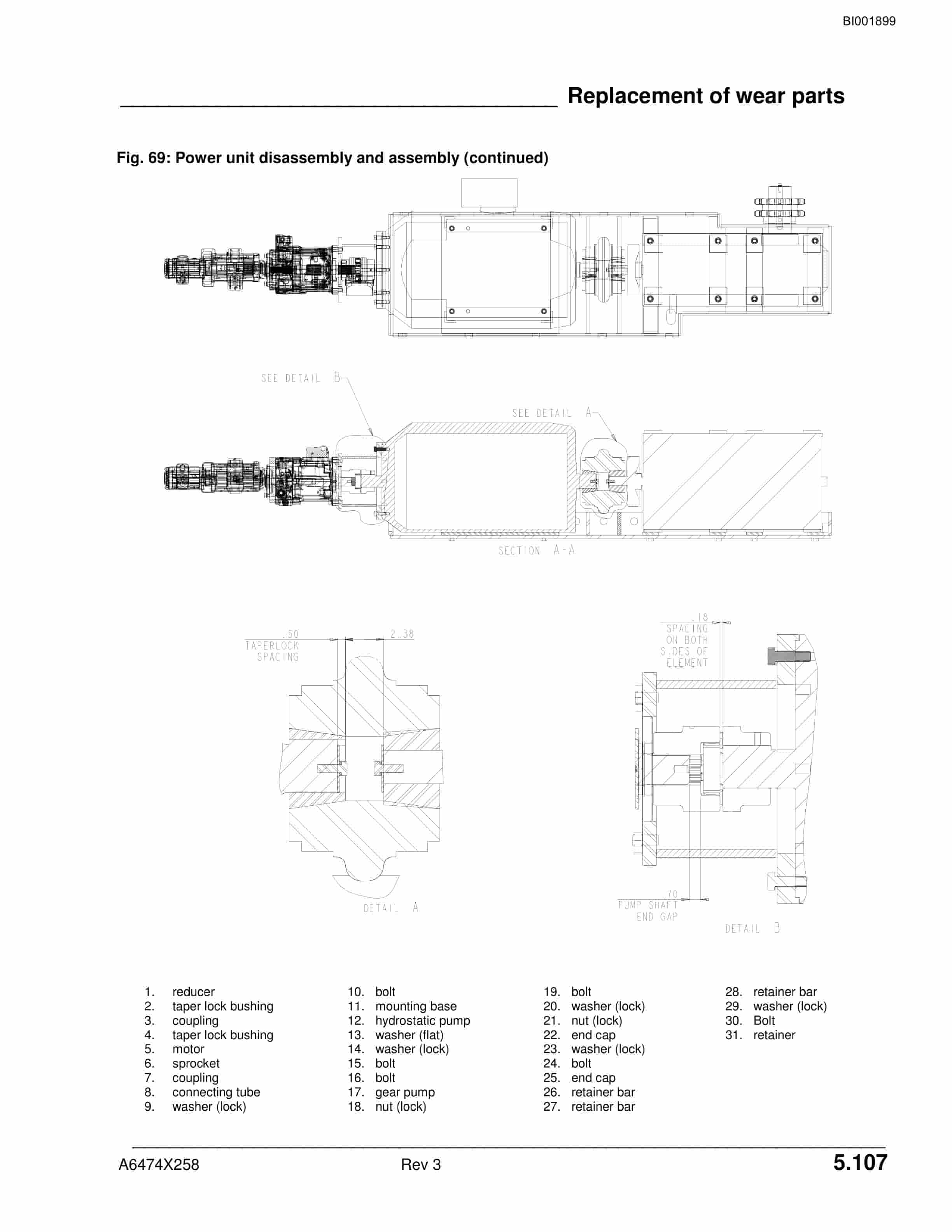 Caterpillar FB110 Feeder Breaker Operation And Maintenance Manual BI001899-4
