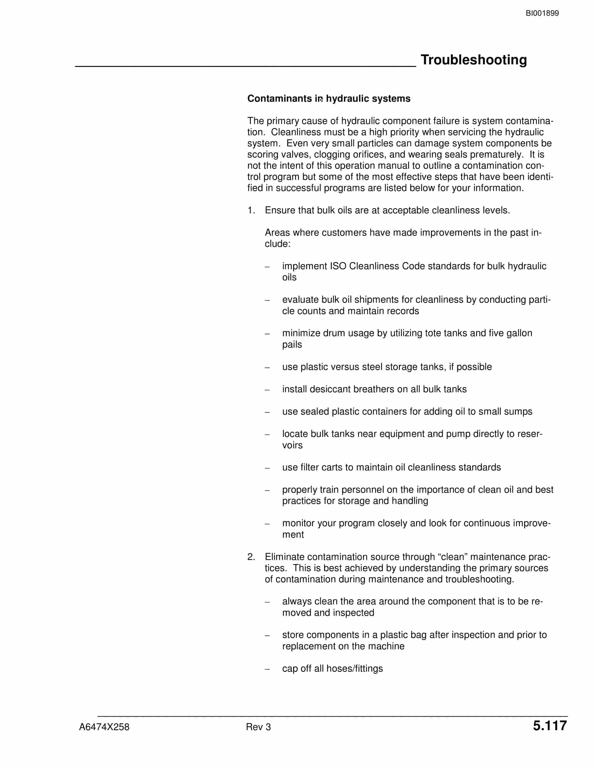 Caterpillar FB110 Feeder Breaker Operation And Maintenance Manual BI001899-5