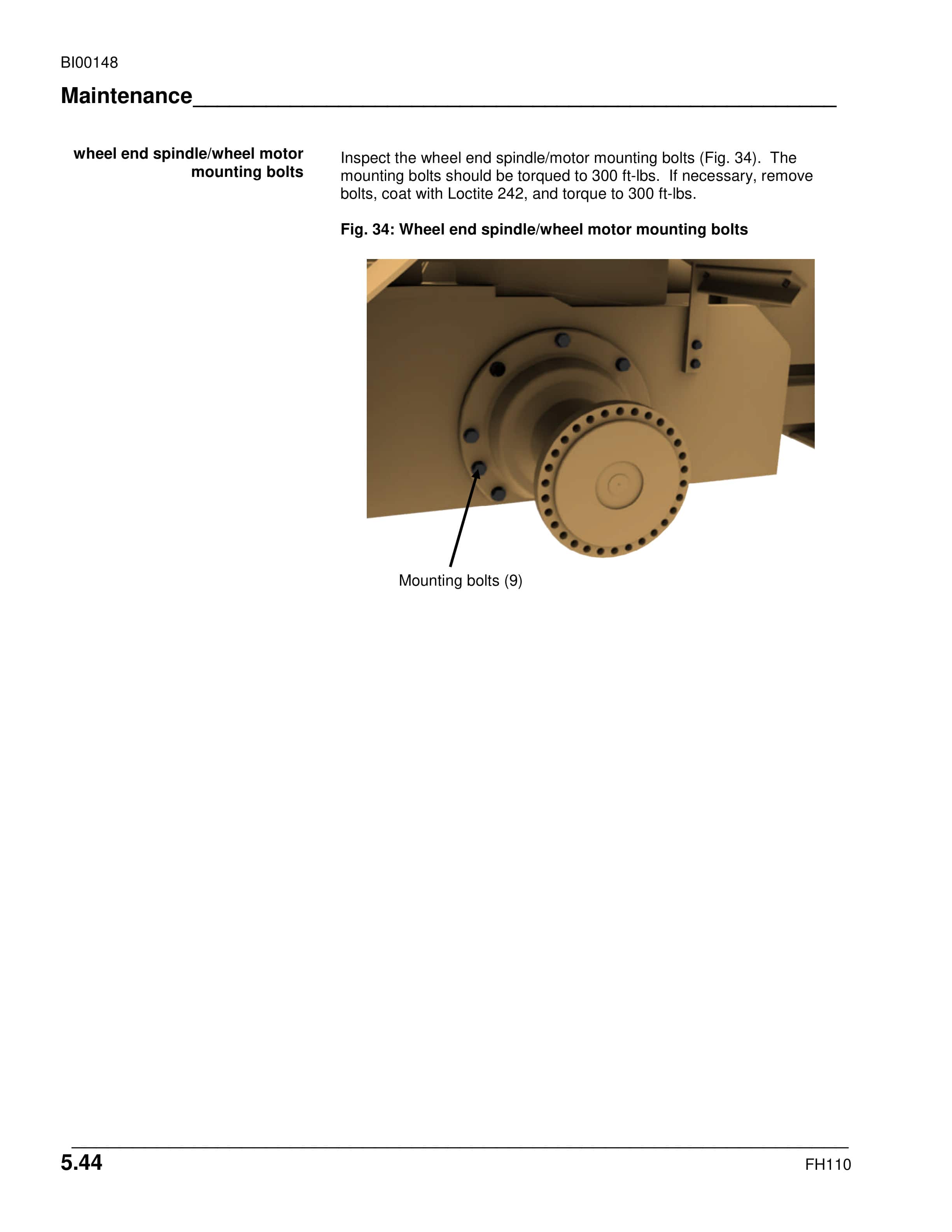 Caterpillar FH110 Face Haulage Operation And Maintenance Manual A6474X432 2 Caterpillar FH110 Face Haulage Operation And Maintenance Manual A6474X432 - Image 2