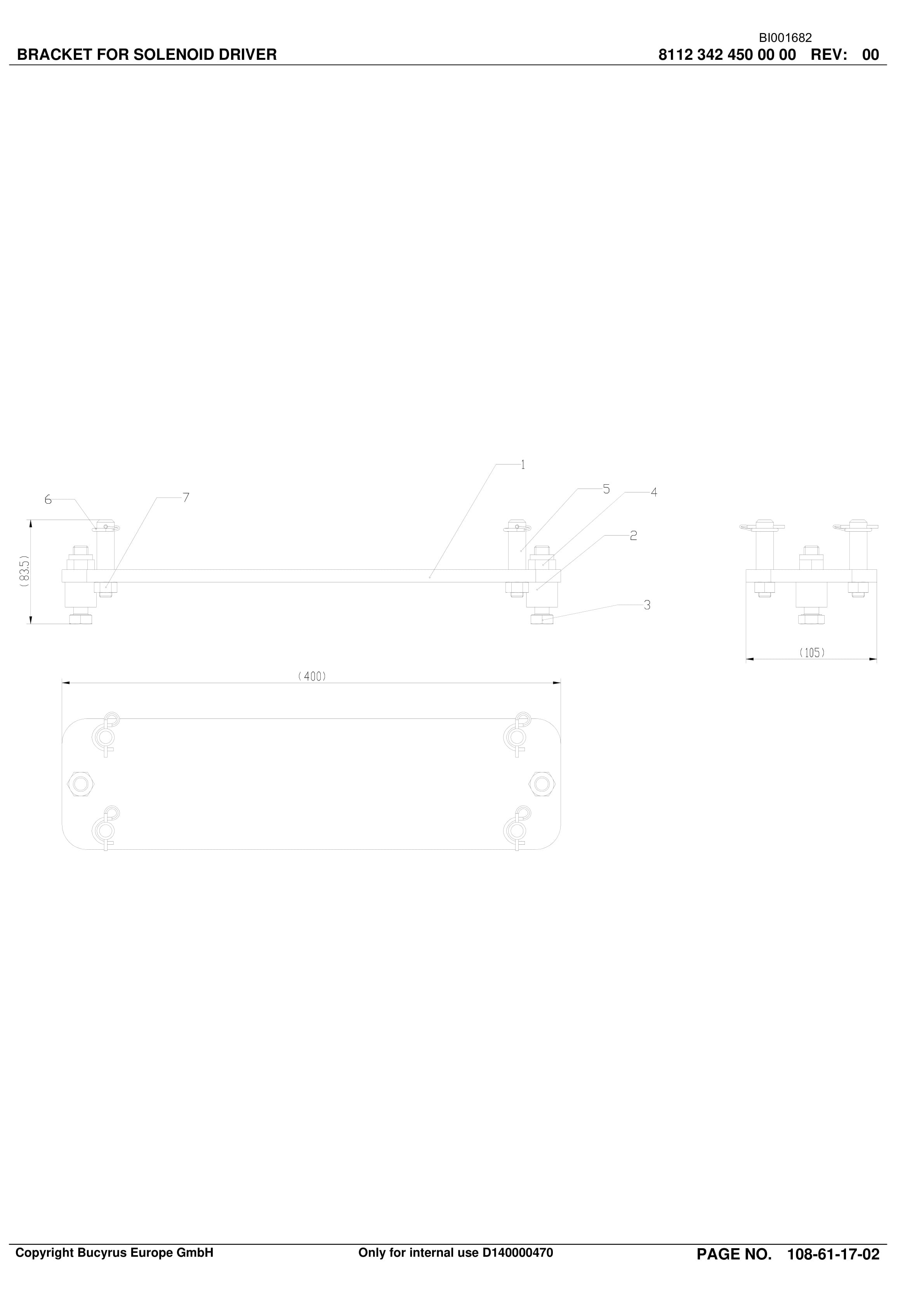 Caterpillar Gauge Port Fitting DN10 Parts Catalog BI001682-5