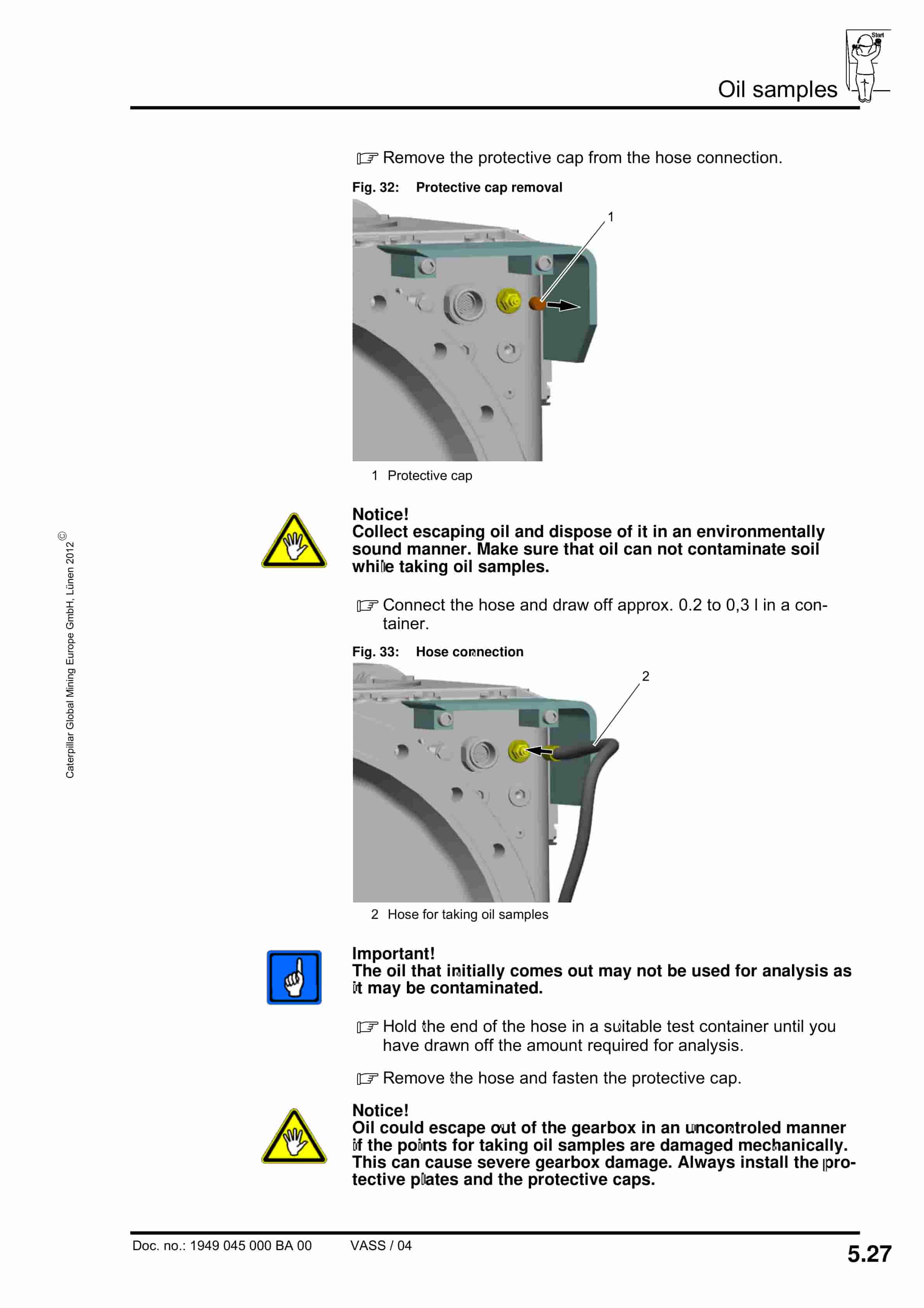 Caterpillar Gearbox KP-45 CST-V Operating Manual 1949 045 000 BA 00 3 Caterpillar Gearbox KP-45 CST-V Operating Manual 1949 045 000 BA 00-3