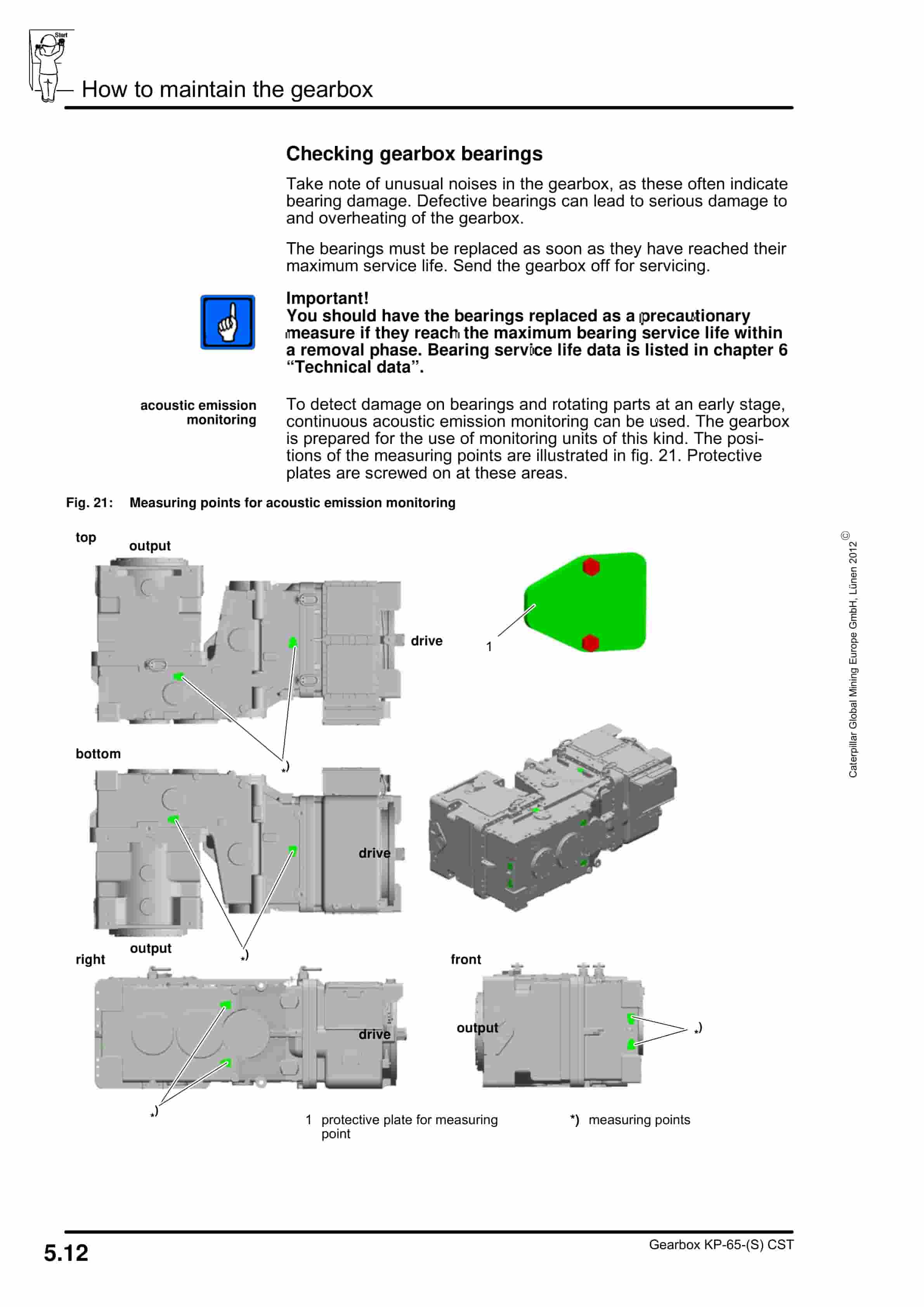 Caterpillar Gearbox KP-65-(S) CST Operation And Maintenance Manual BI001718-2