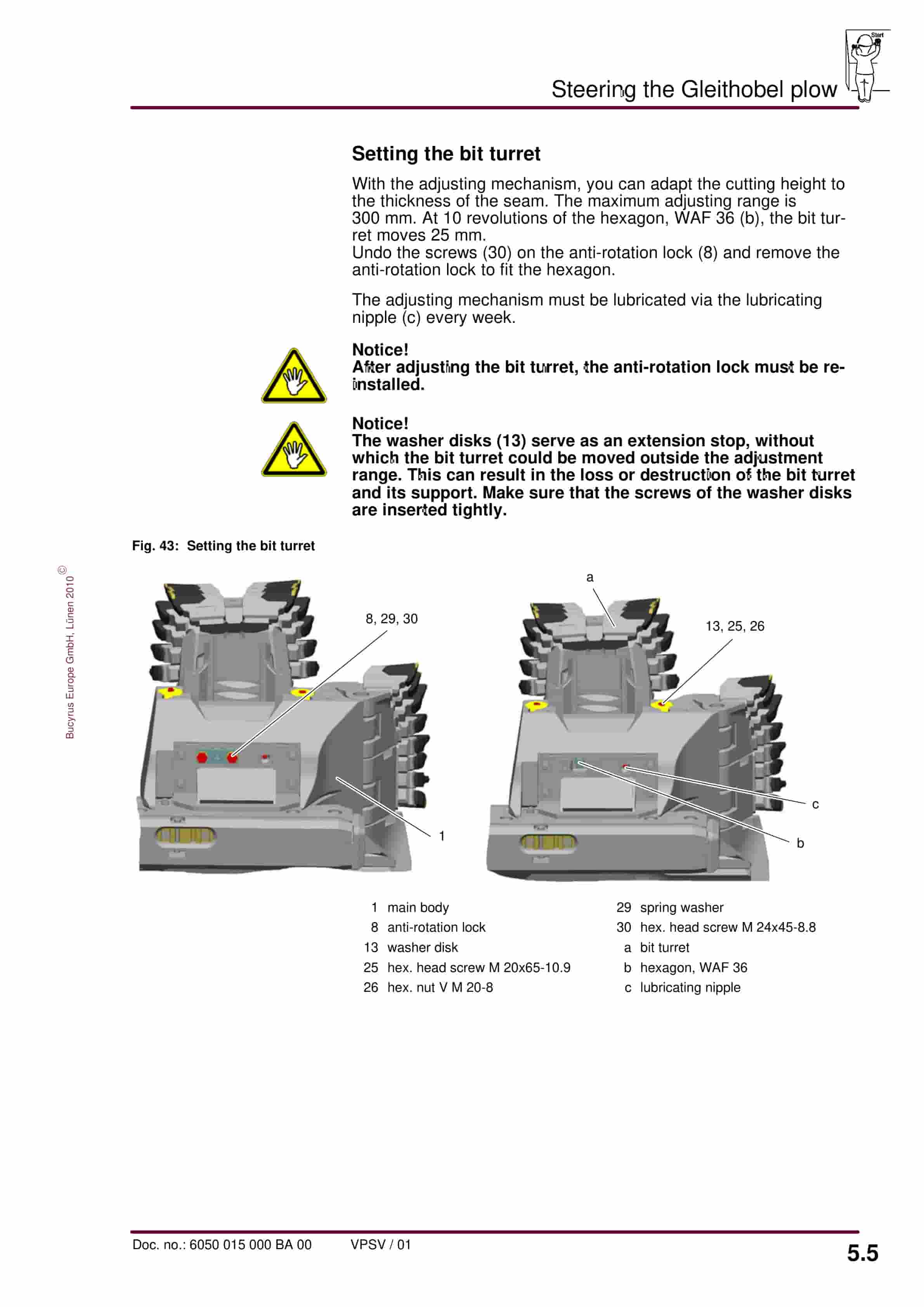 Caterpillar Gleithobel Plow Operation And Maintenance Manual BI001733-00-07-EN-CMPL-3