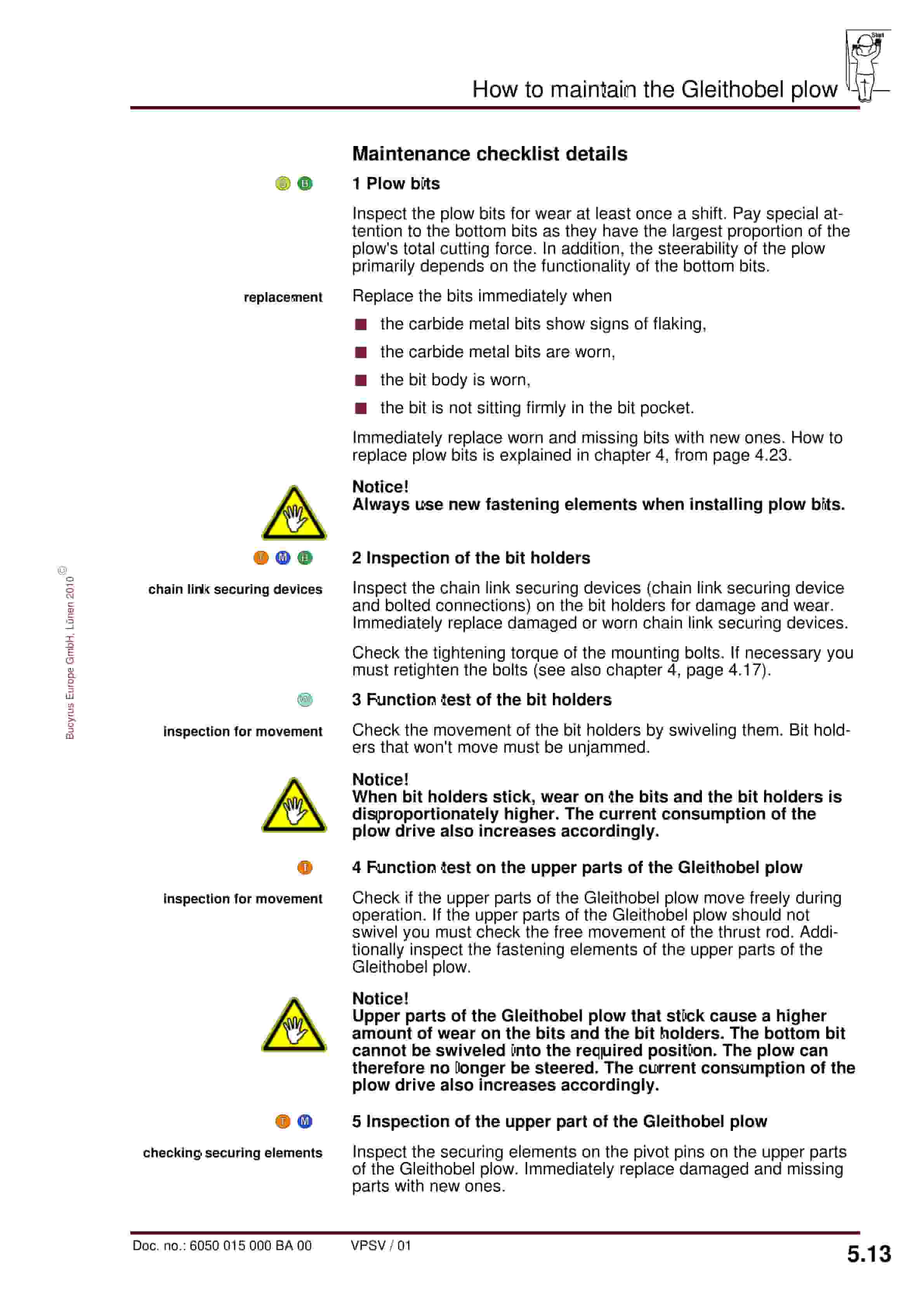 Caterpillar Gleithobel Plow Operation And Maintenance Manual BI001733-00-07-EN-CMPL-4