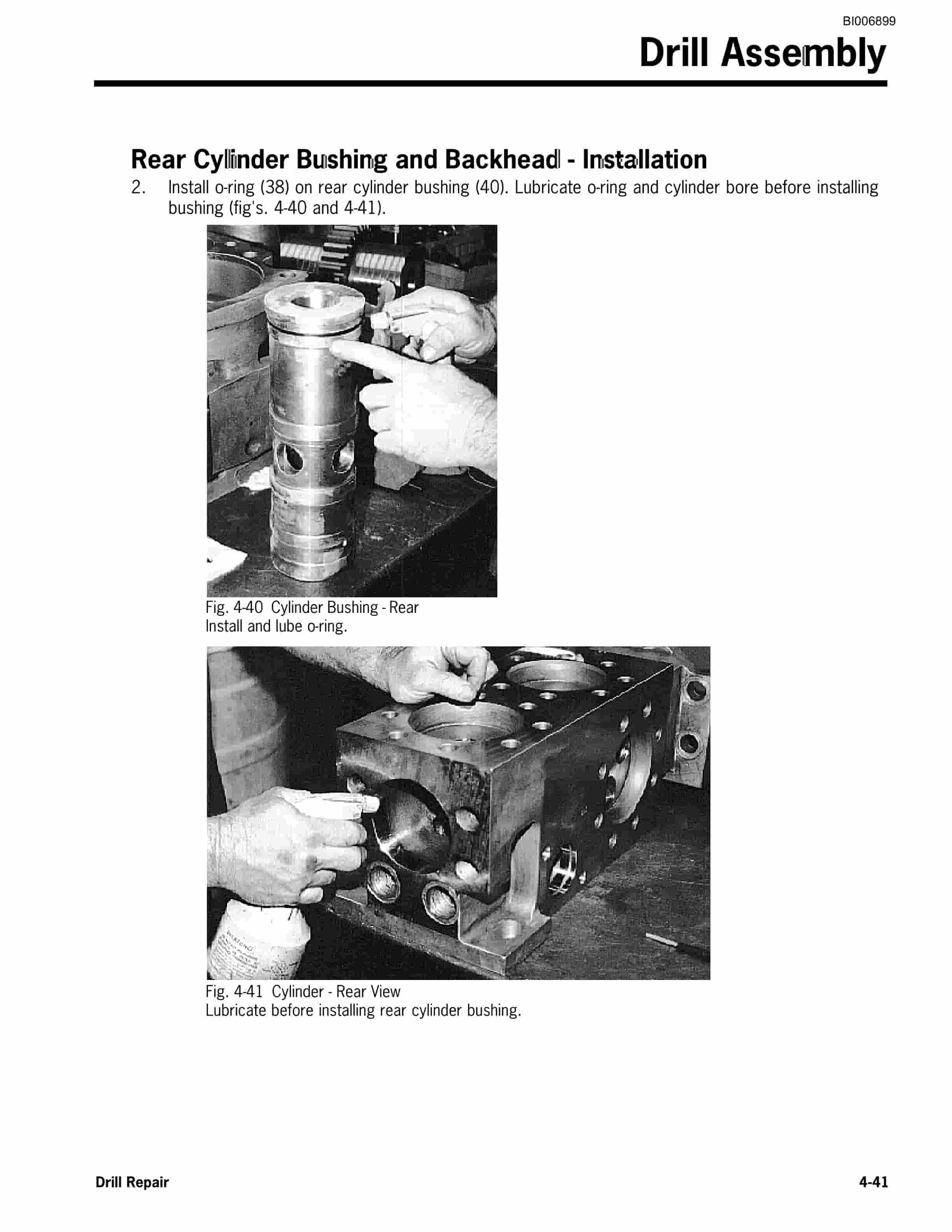 Caterpillar HPR5128, HPR6832 Hydraulic Rock Drill (HPR2) Service Manual BI006899-2