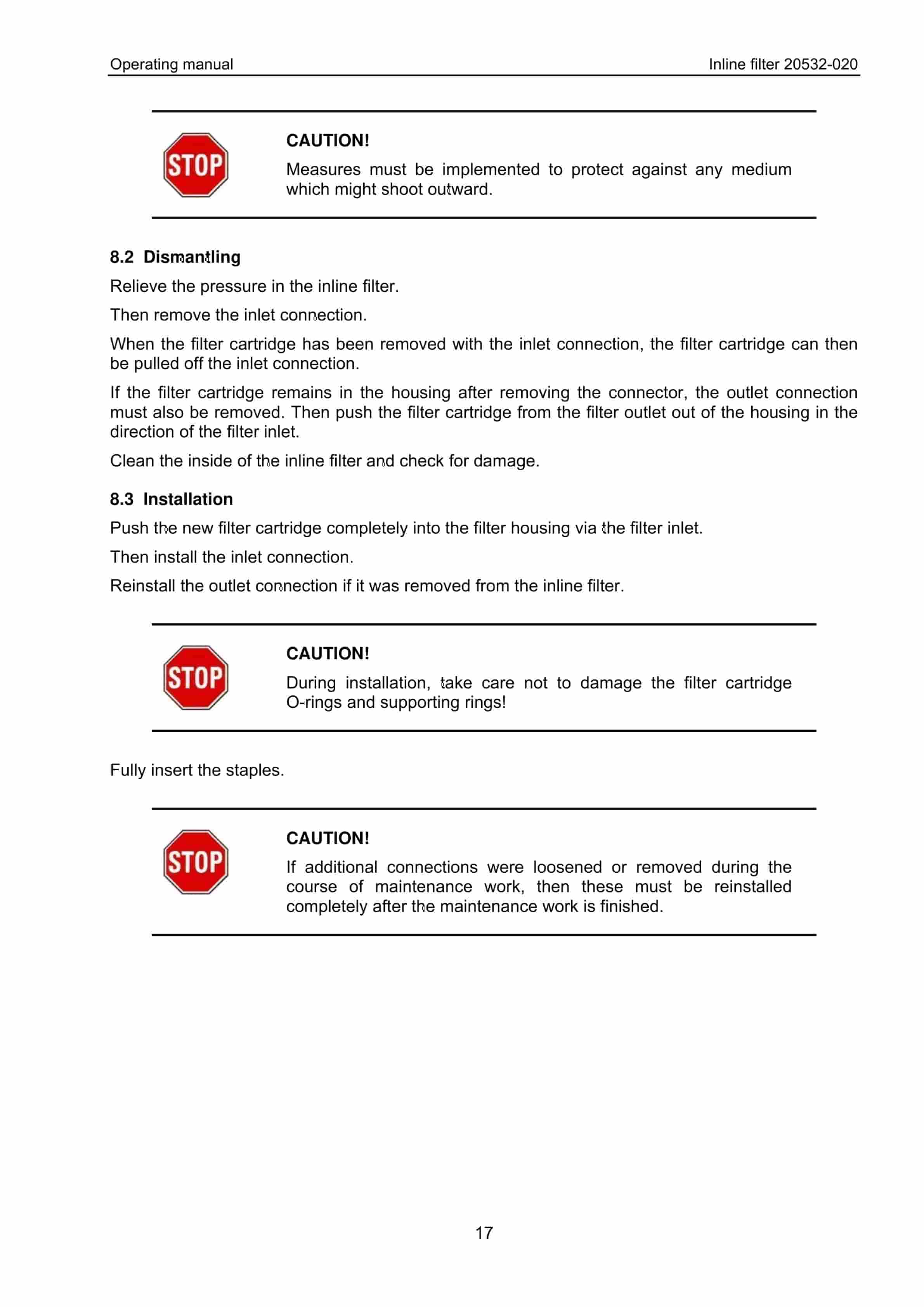 Caterpillar Inline Filter Operation And Maintenance Manual BI001732-00-05-all-EN-4