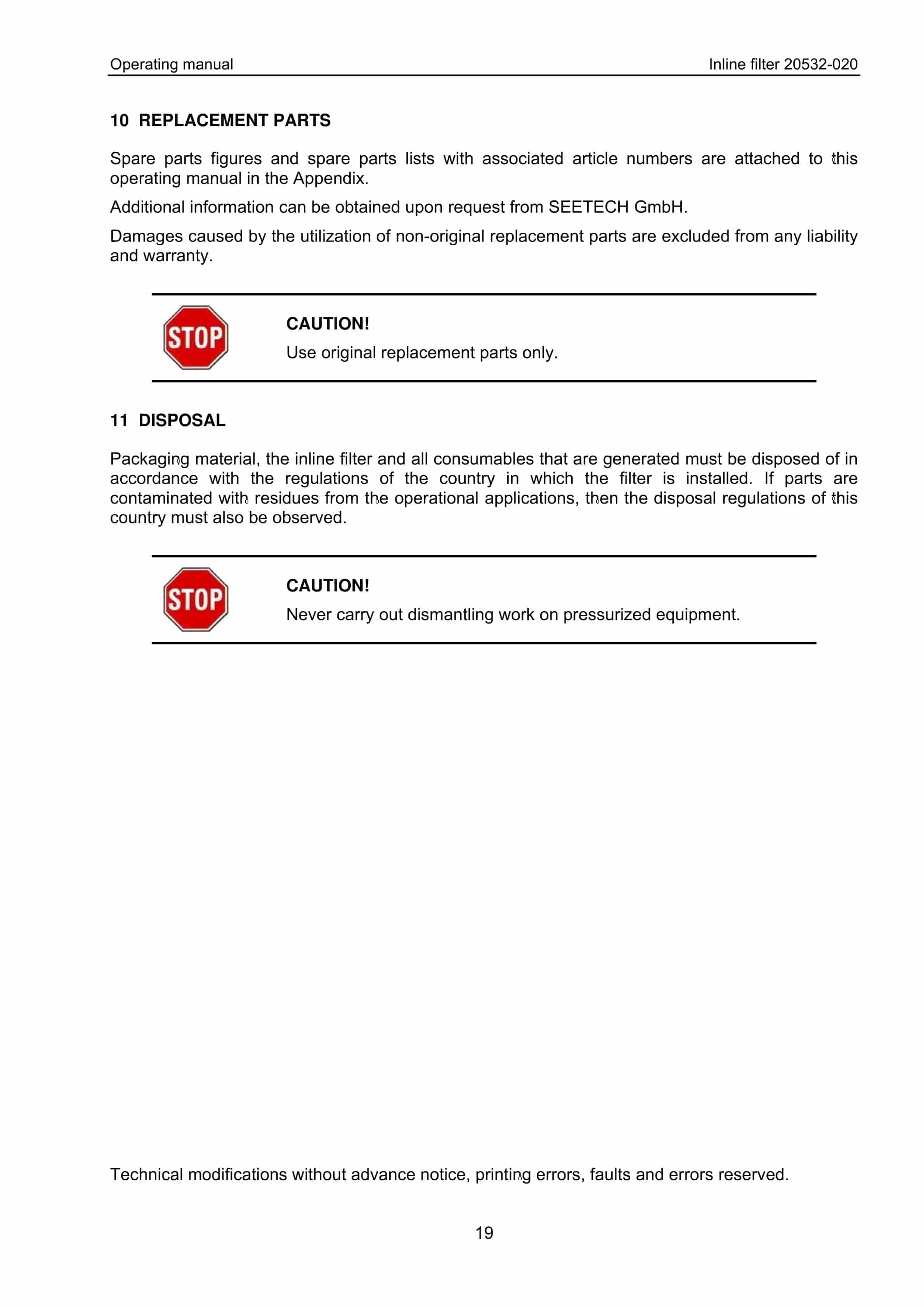 Caterpillar Inline Filter Operation And Maintenance Manual BI001732-00-05-all-EN-5