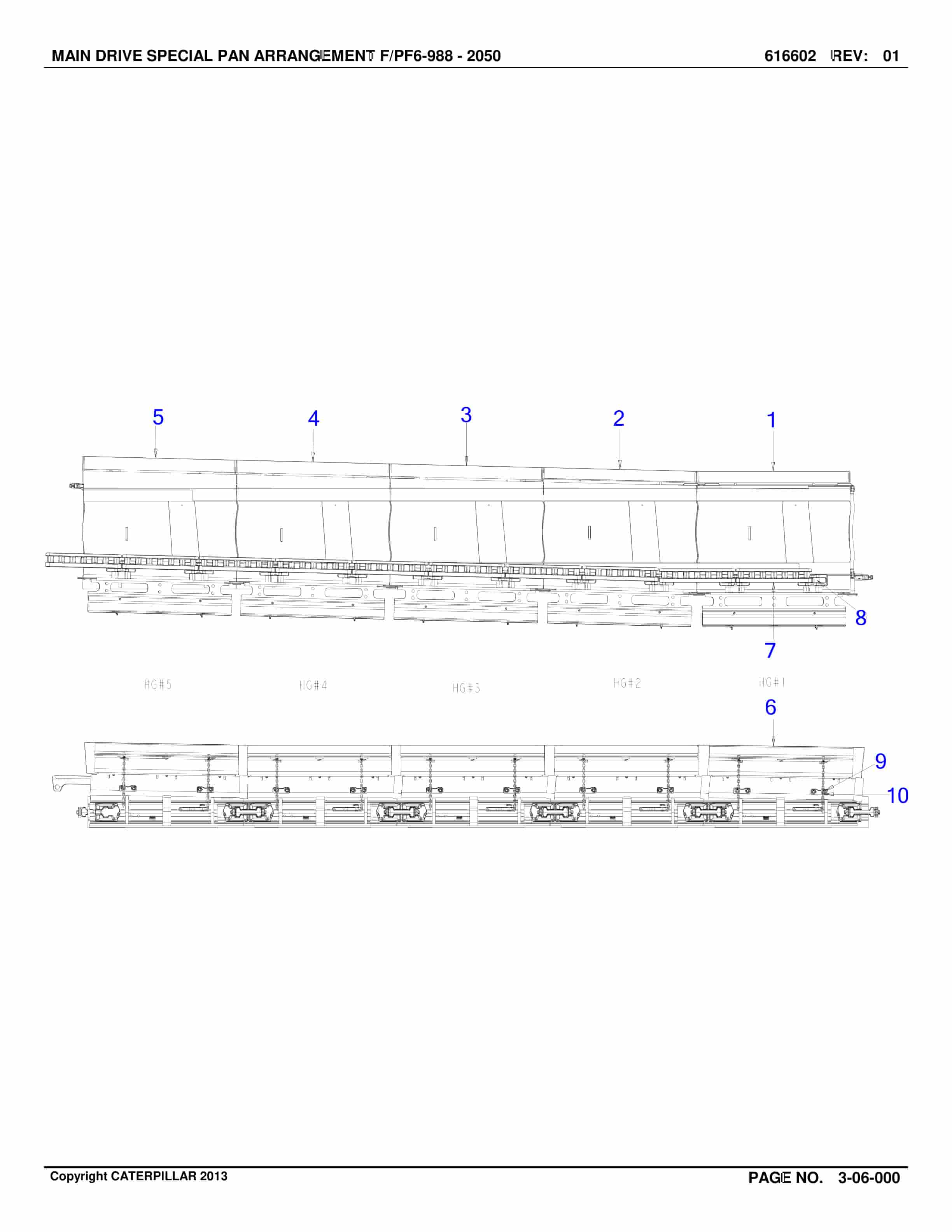 Caterpillar Longwall System Parts Catalog BI001916-3