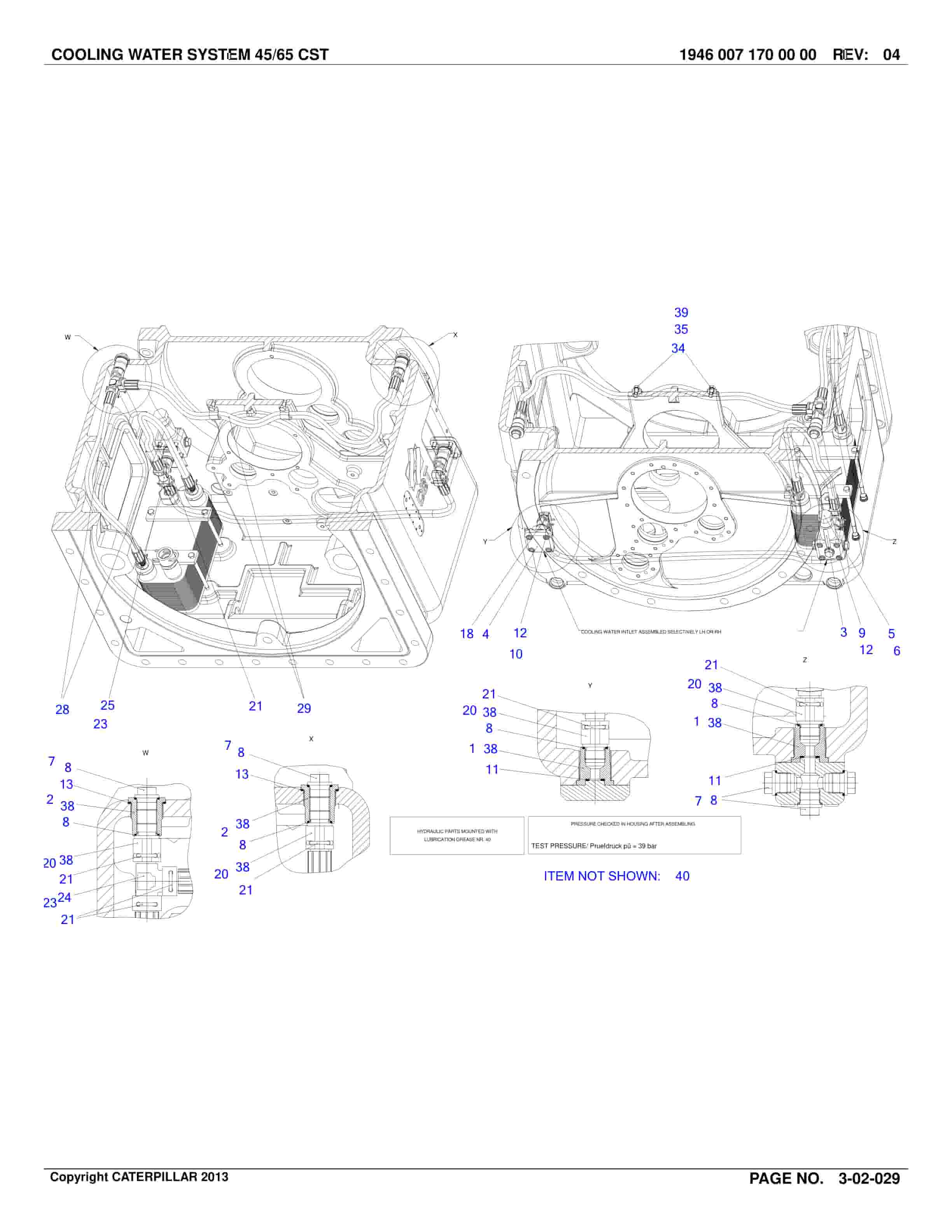 Caterpillar Longwall System Parts Catalog BI001976 3 Caterpillar Longwall System Parts Catalog BI001976-3