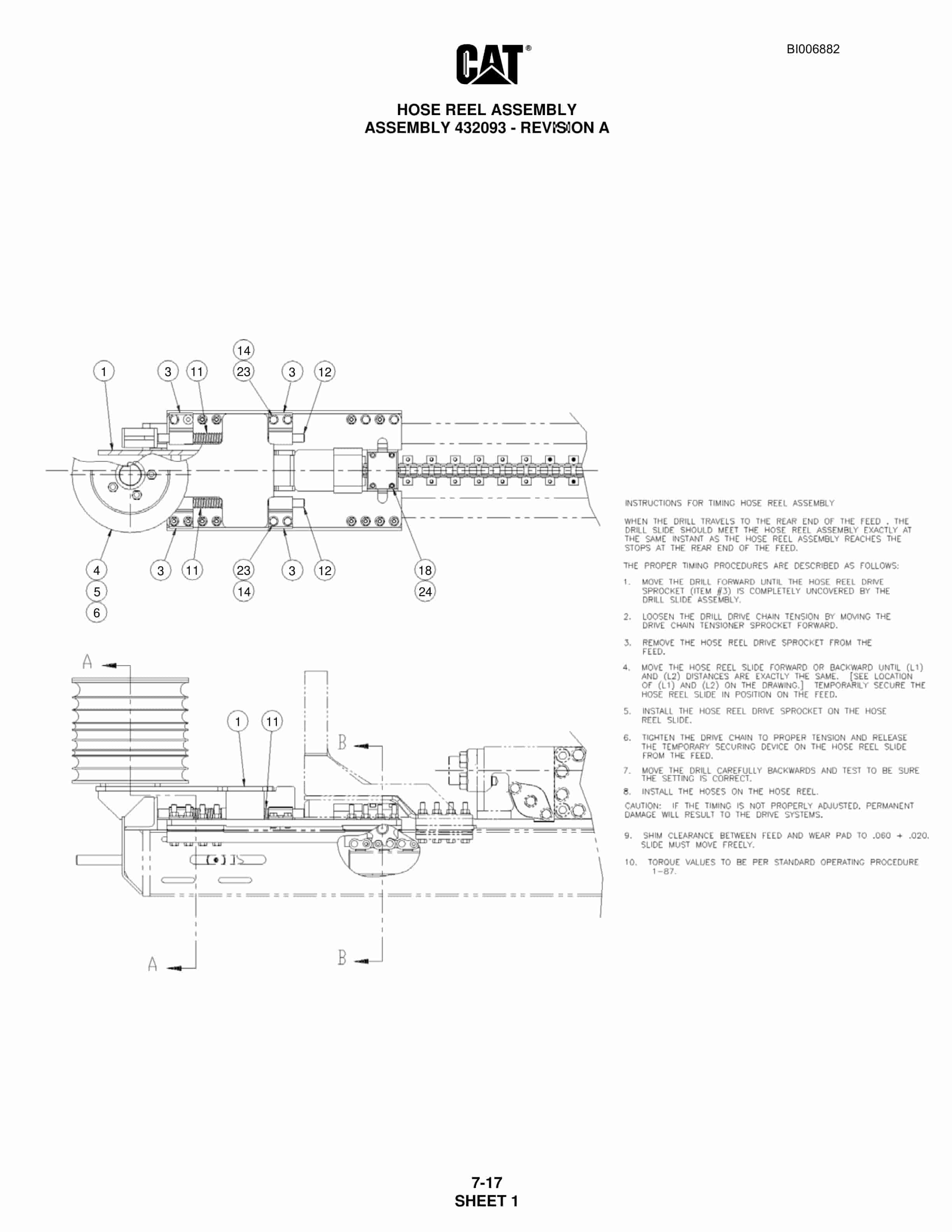 Caterpillar MD5050 Hydra-Track Drill Parts Manual BI006882 5 Caterpillar MD5050 Hydra-Track Drill Parts Manual BI006882 - Image 5