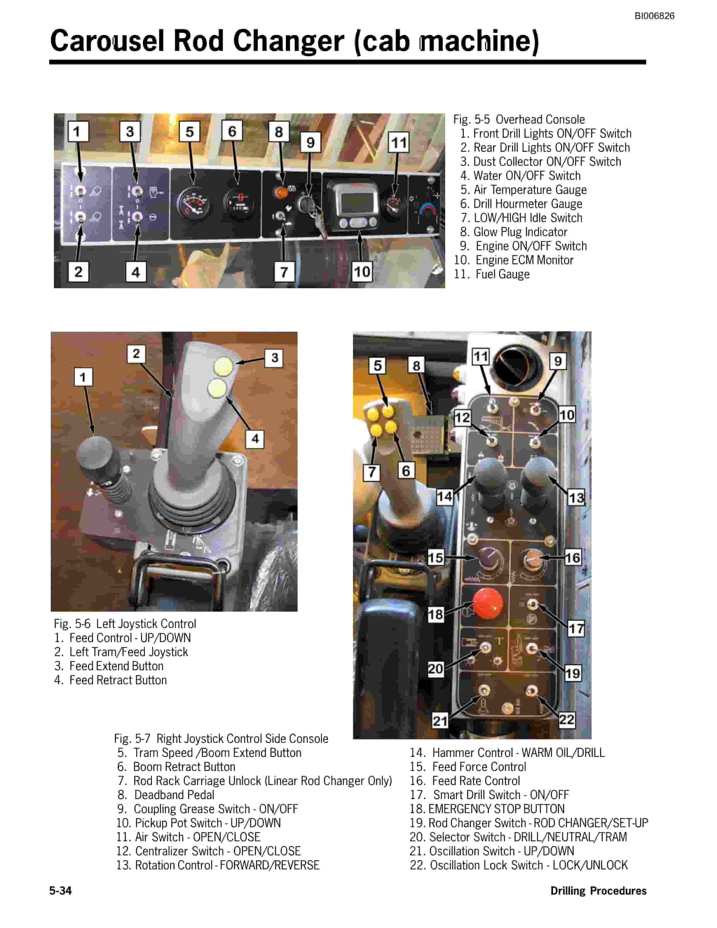 Caterpillar MD5050 Hydraulic Track Drill Operation And Maintenance Manual BI006826-3