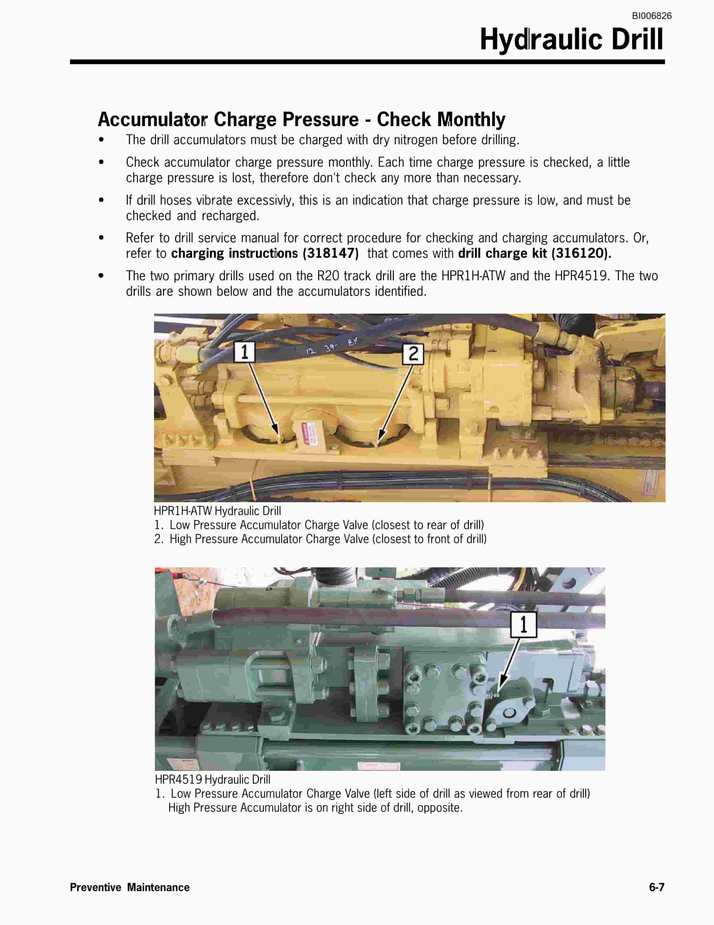 Caterpillar MD5050 Hydraulic Track Drill Operation And Maintenance Manual BI006826-5