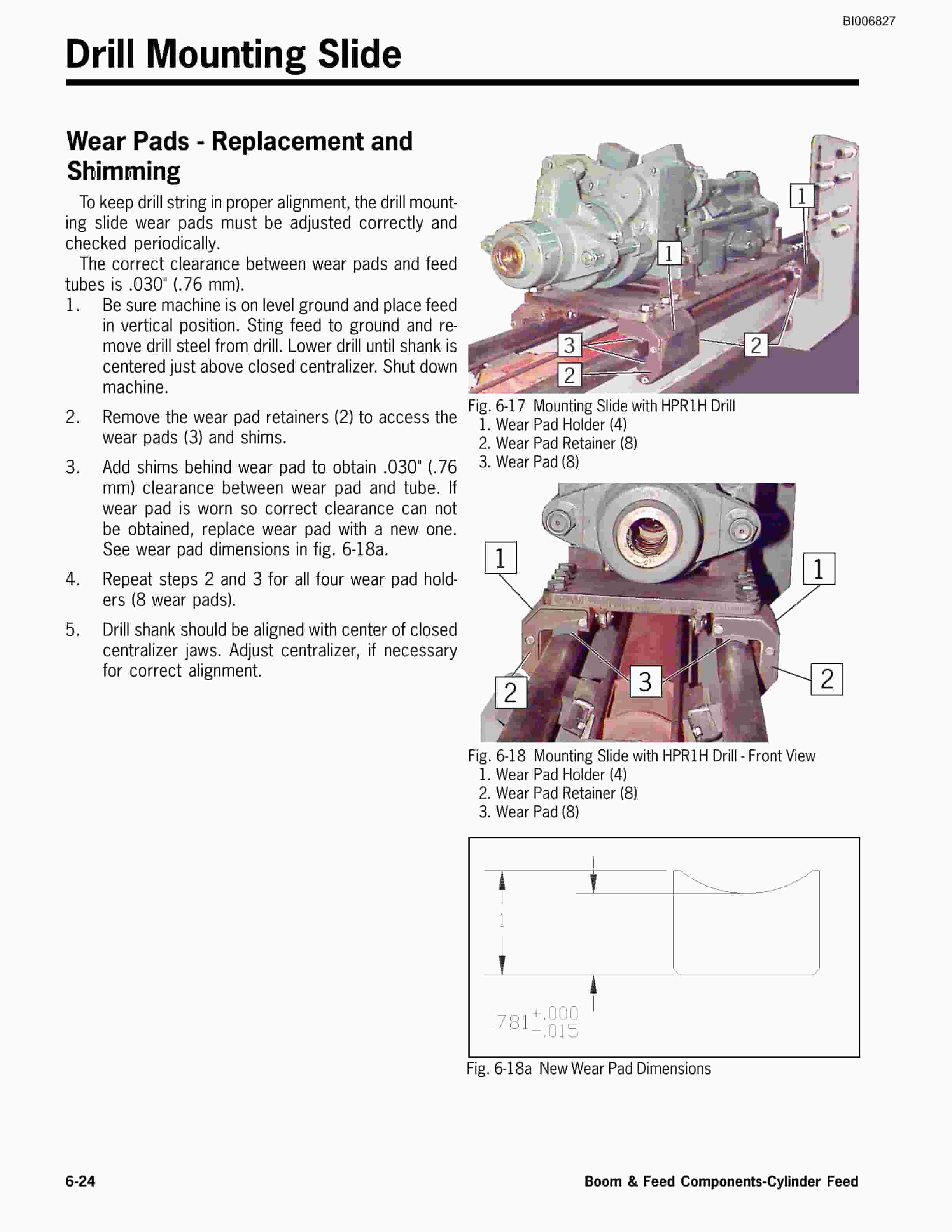 Caterpillar MD5050 Hydraulic Track Drill Service Manual BI006827-2