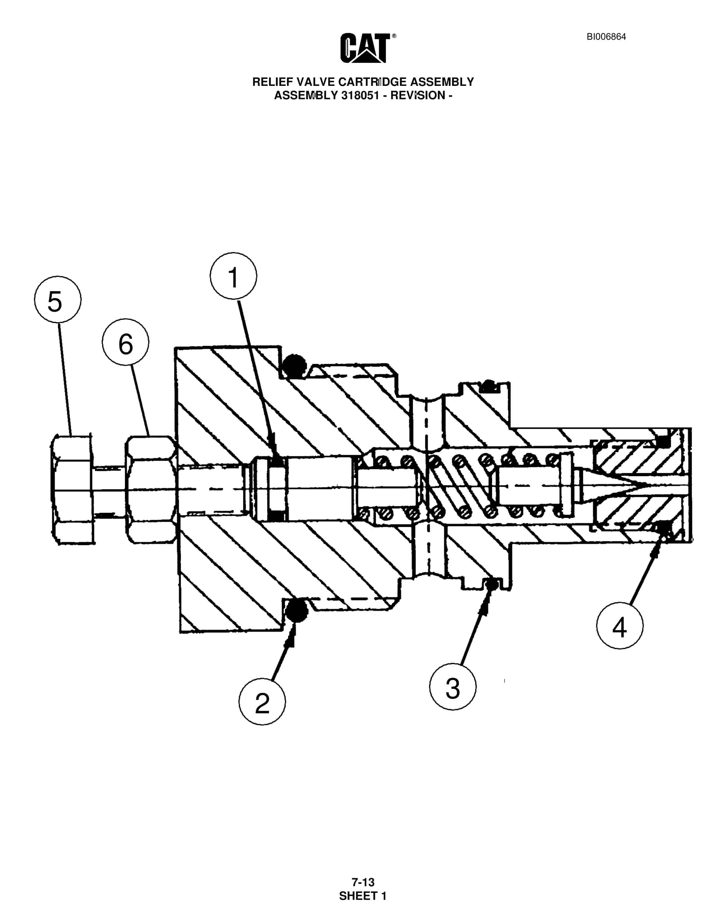 Caterpillar MD5090 Hydra-Trac Drill Parts Manual BI006864 4 Caterpillar MD5090 Hydra-Trac Drill Parts Manual BI006864 - Image 4