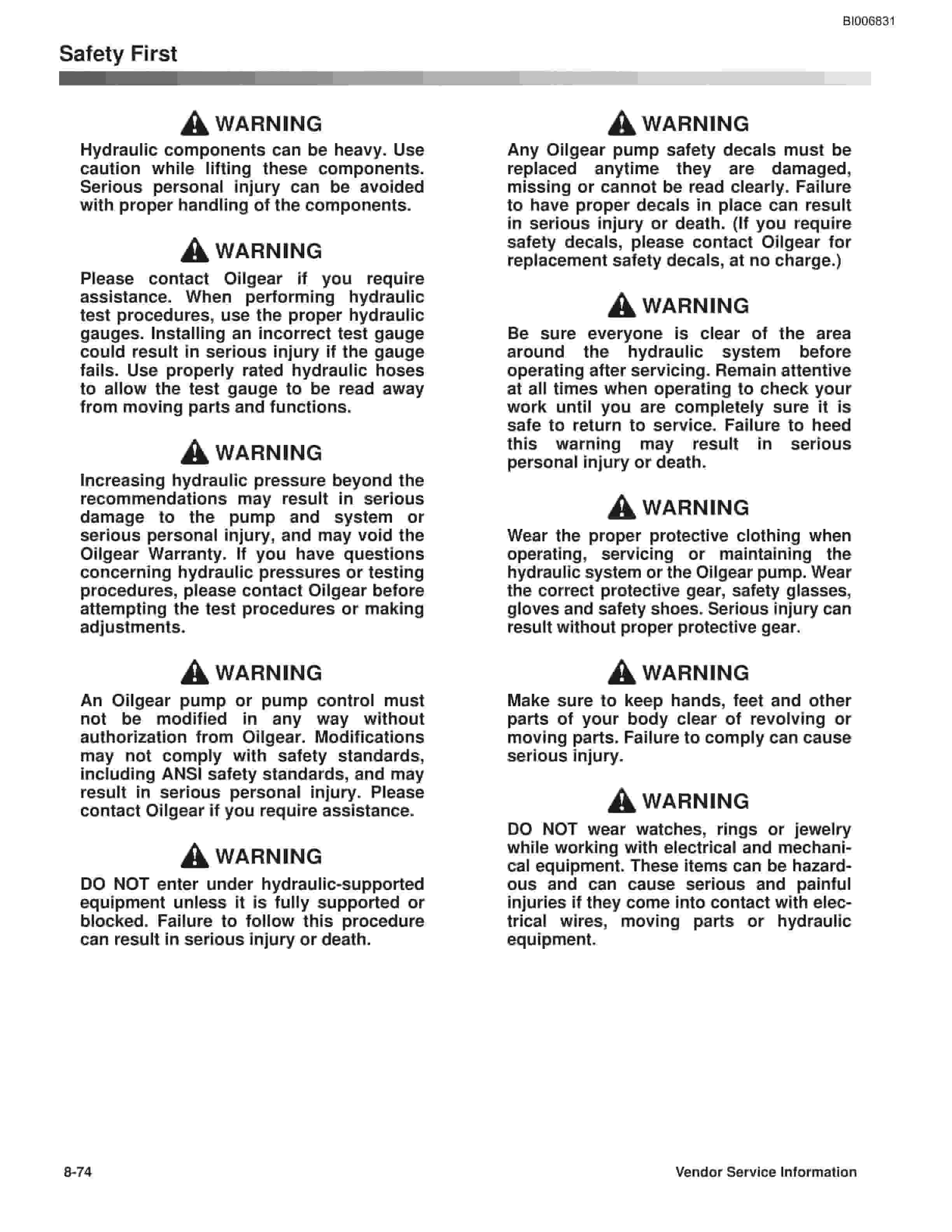 Caterpillar MD5090 Hydraulic Track Drill Service Manual BI006831 2 Caterpillar MD5090 Hydraulic Track Drill Service Manual BI006831 - Image 2