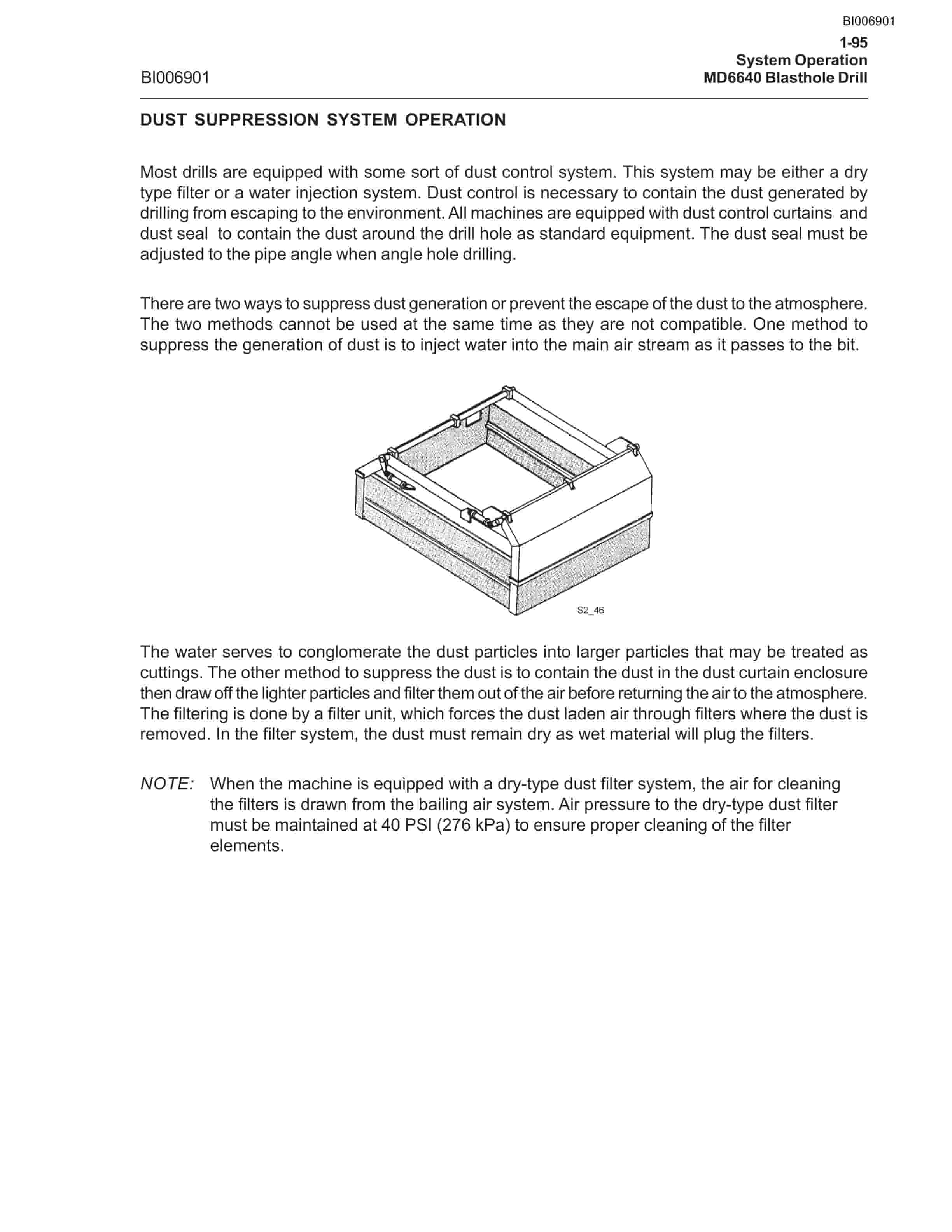 Caterpillar MD6640 Blast Hole Drill System Operation Manual BI006901 4 Caterpillar MD6640 Blast Hole Drill System Operation Manual BI006901-4