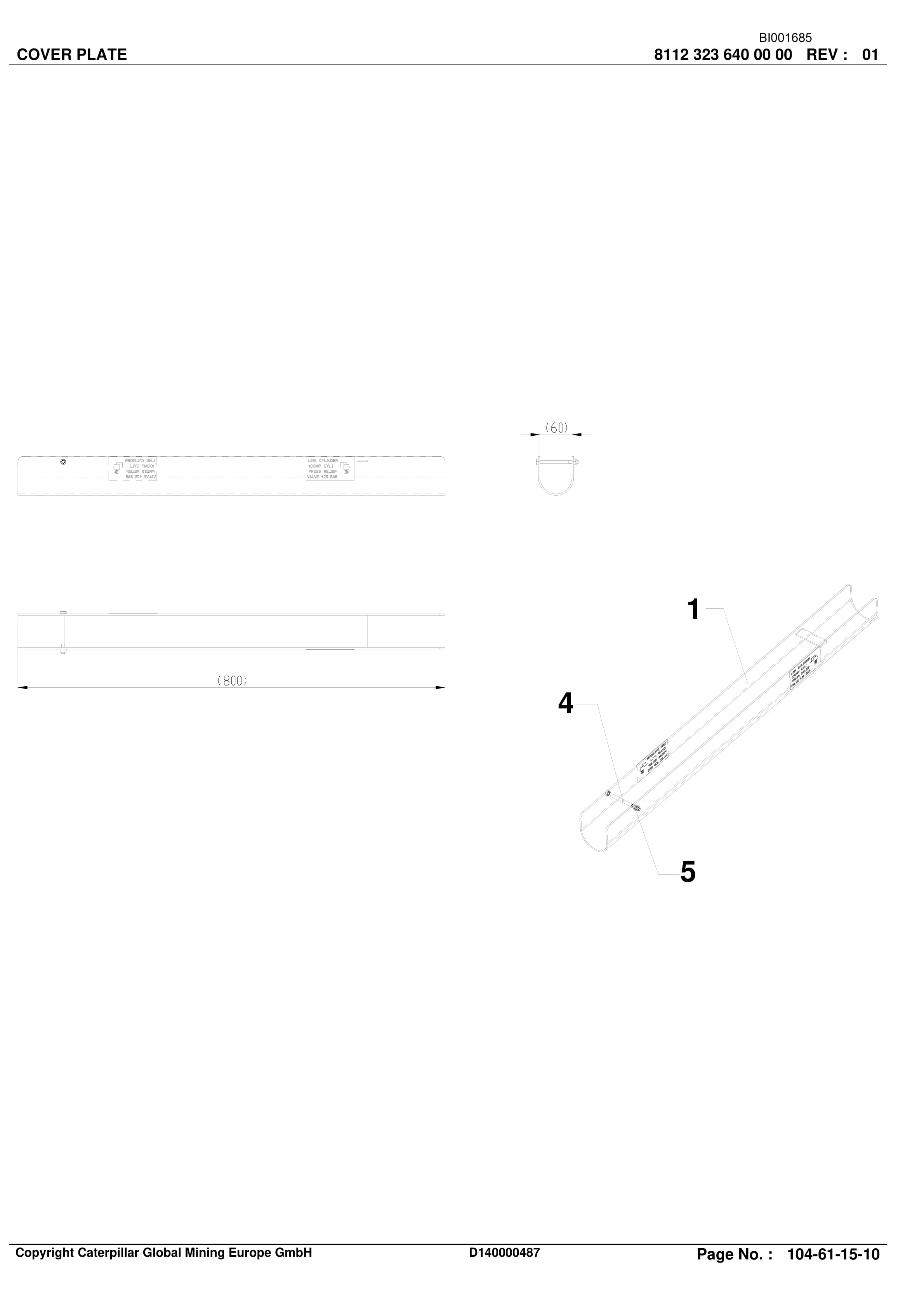 Caterpillar Narrabri Roof Support And Accessories Parts Catalog BI001685 4 Caterpillar Narrabri Roof Support And Accessories Parts Catalog BI001685-4