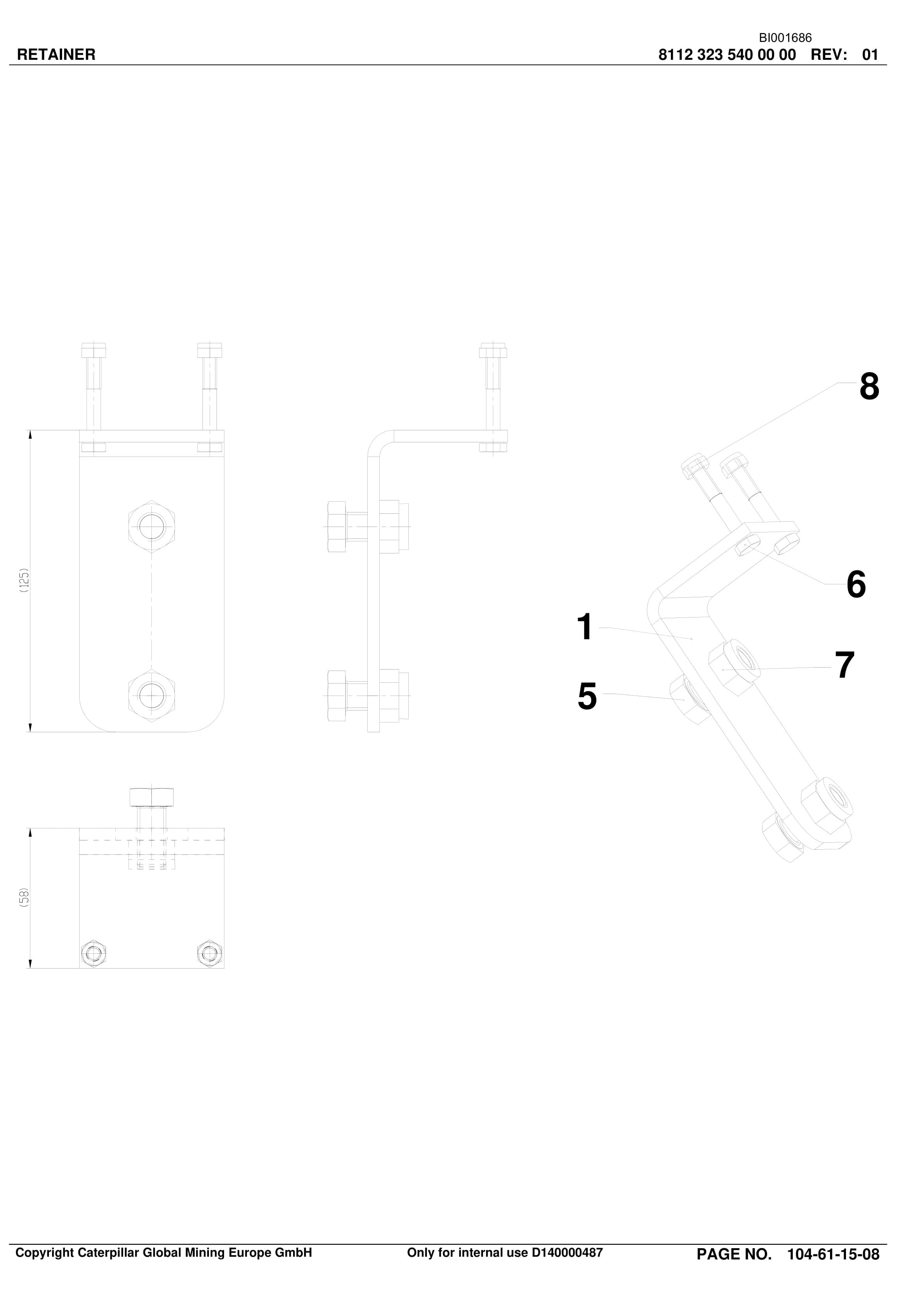 Caterpillar Narrabri Roof Support And Accessories Parts Catalog BI001686-00-02 2 Caterpillar Narrabri Roof Support And Accessories Parts Catalog BI001686-00-02-2