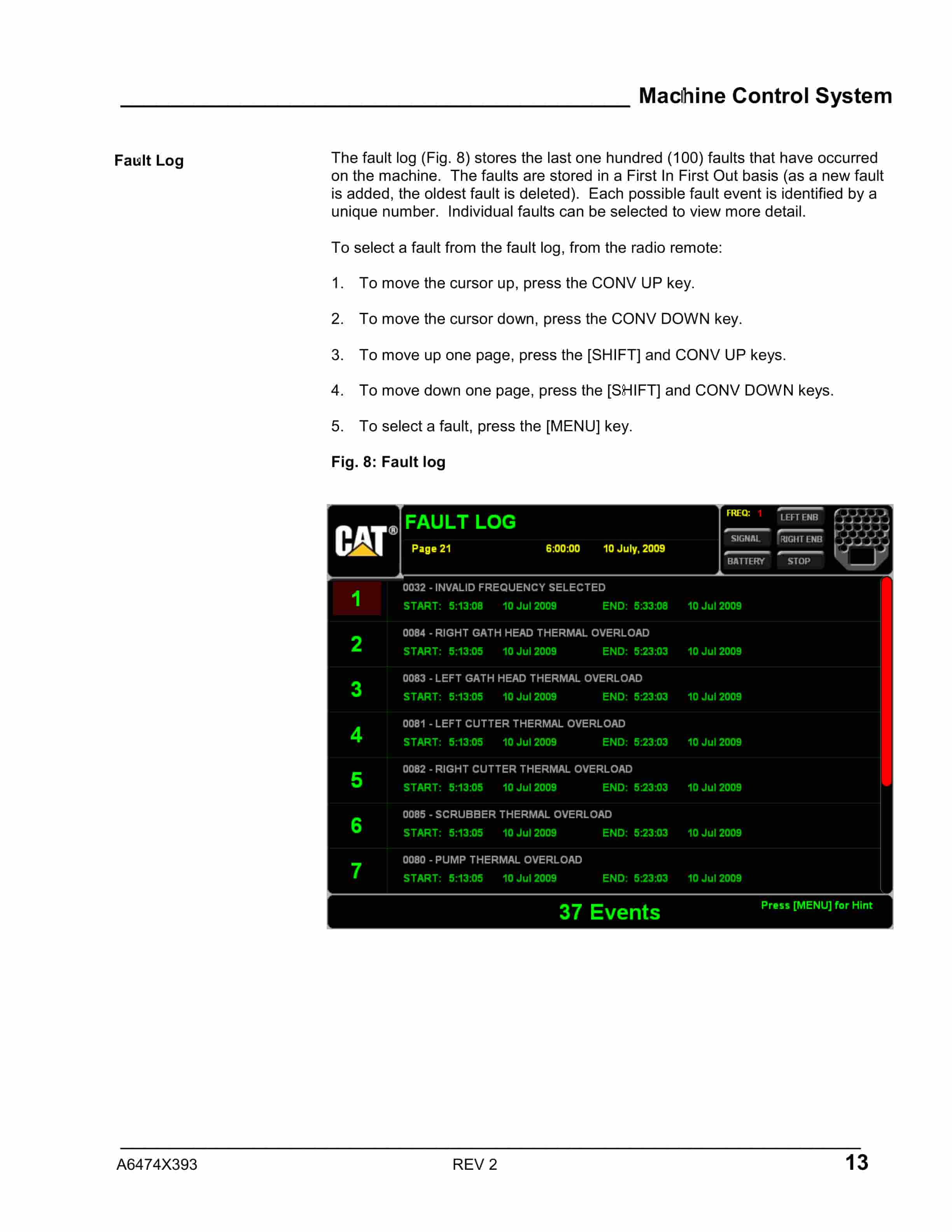 Caterpillar Obelix Control System Display Operation And Maintenance Manual A6474X393 3 Caterpillar Obelix Control System Display Operation And Maintenance Manual A6474X393 - Image 3