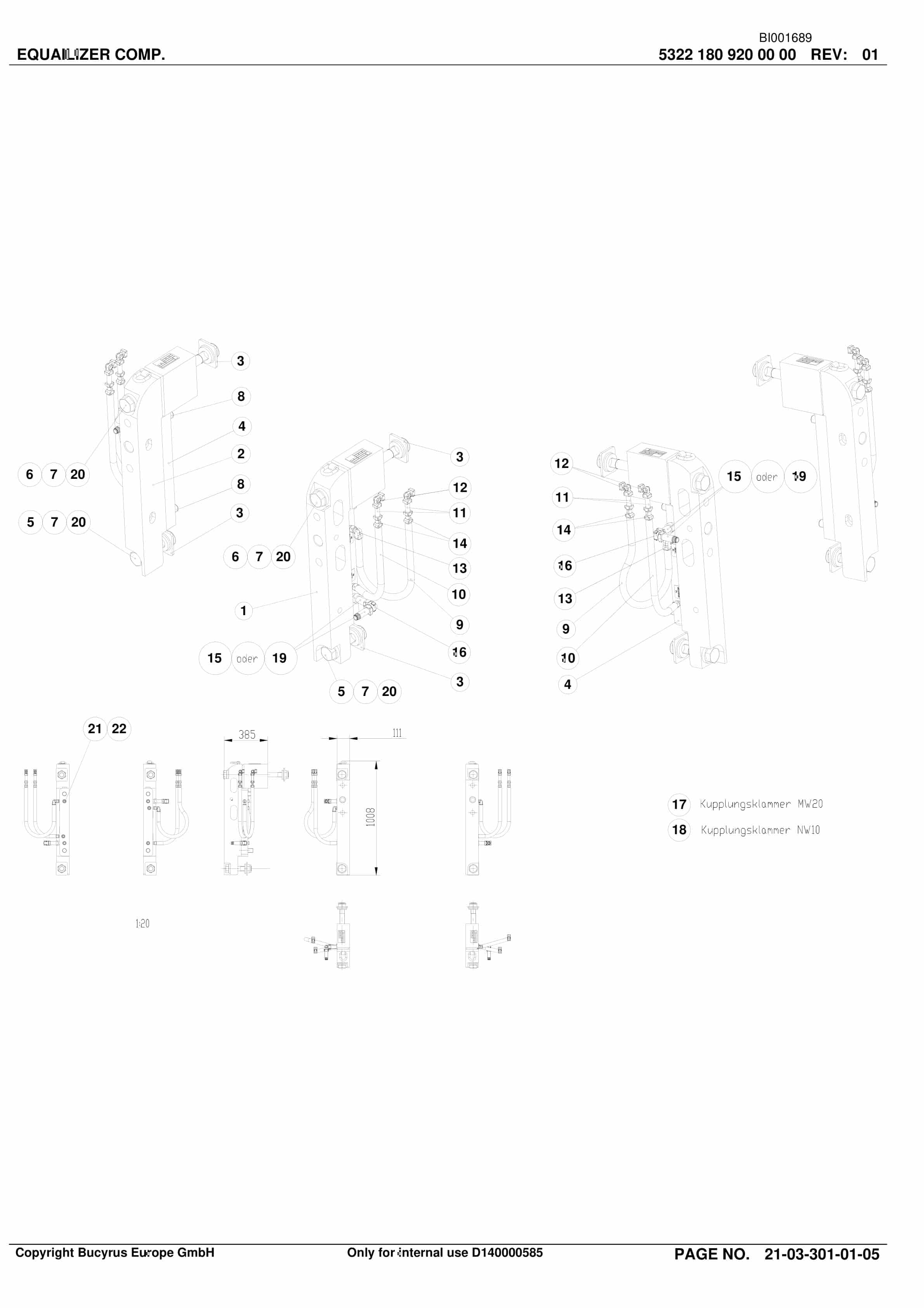 Caterpillar OBJ.AUS.BMA Parts Catalog BI001689 3 Caterpillar OBJ.AUS.BMA Parts Catalog BI001689-3
