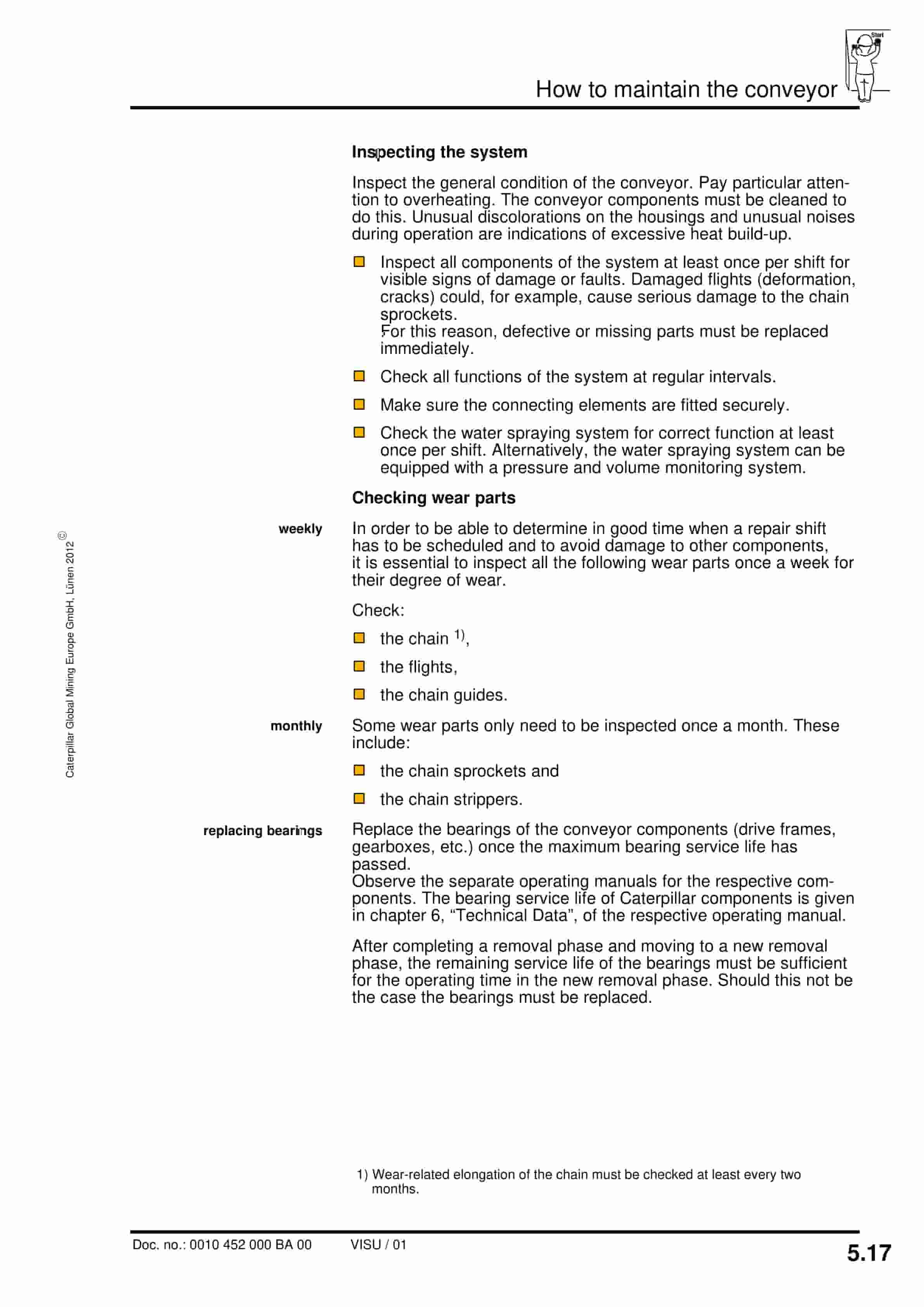 Caterpillar SH-AFC PF 6-1142 Operating Manual 0010 452 000 BA 00-4