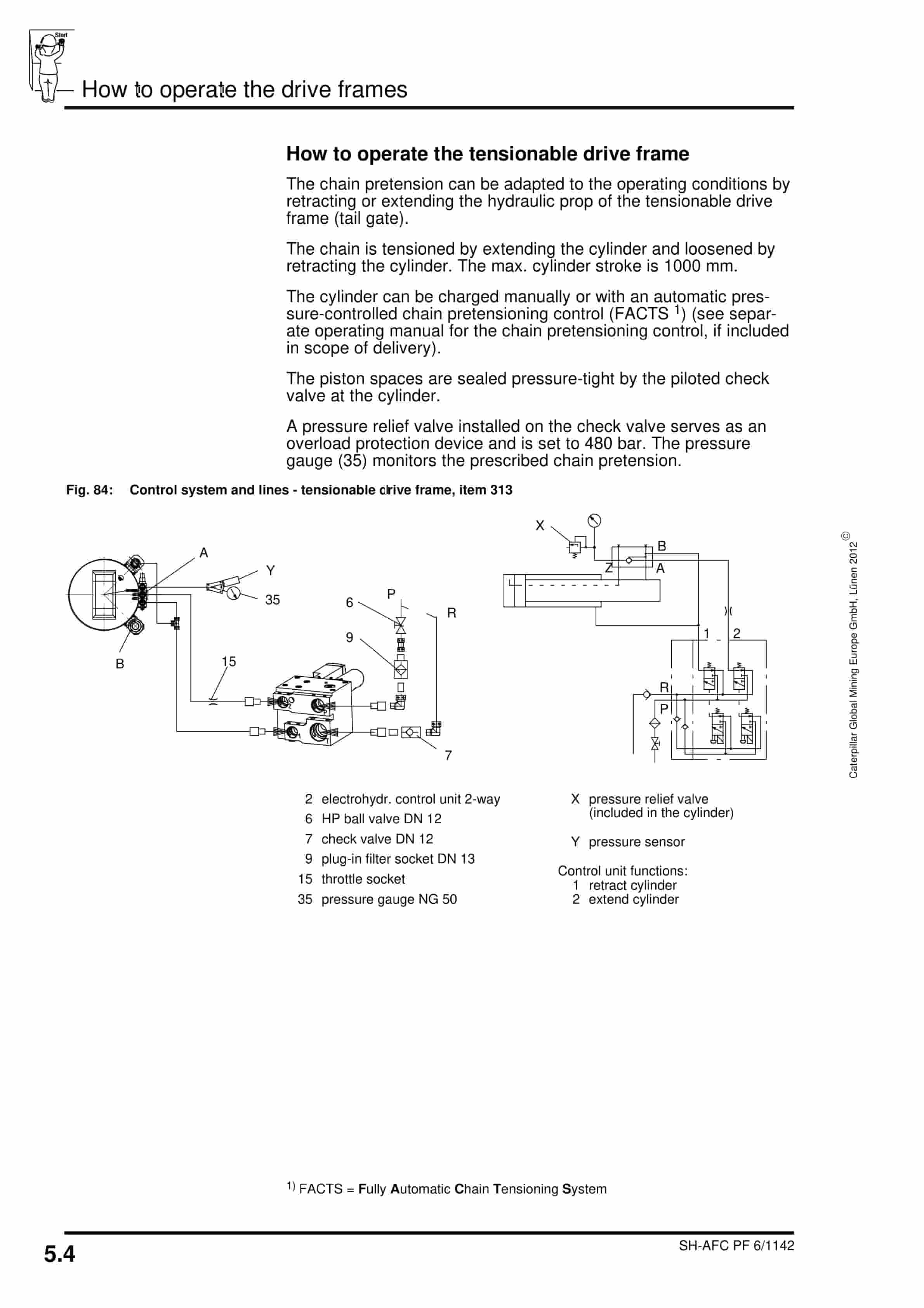 Caterpillar SH-AFC PF 6-1142 Operating Manual 0010 458 000 BA 00-3