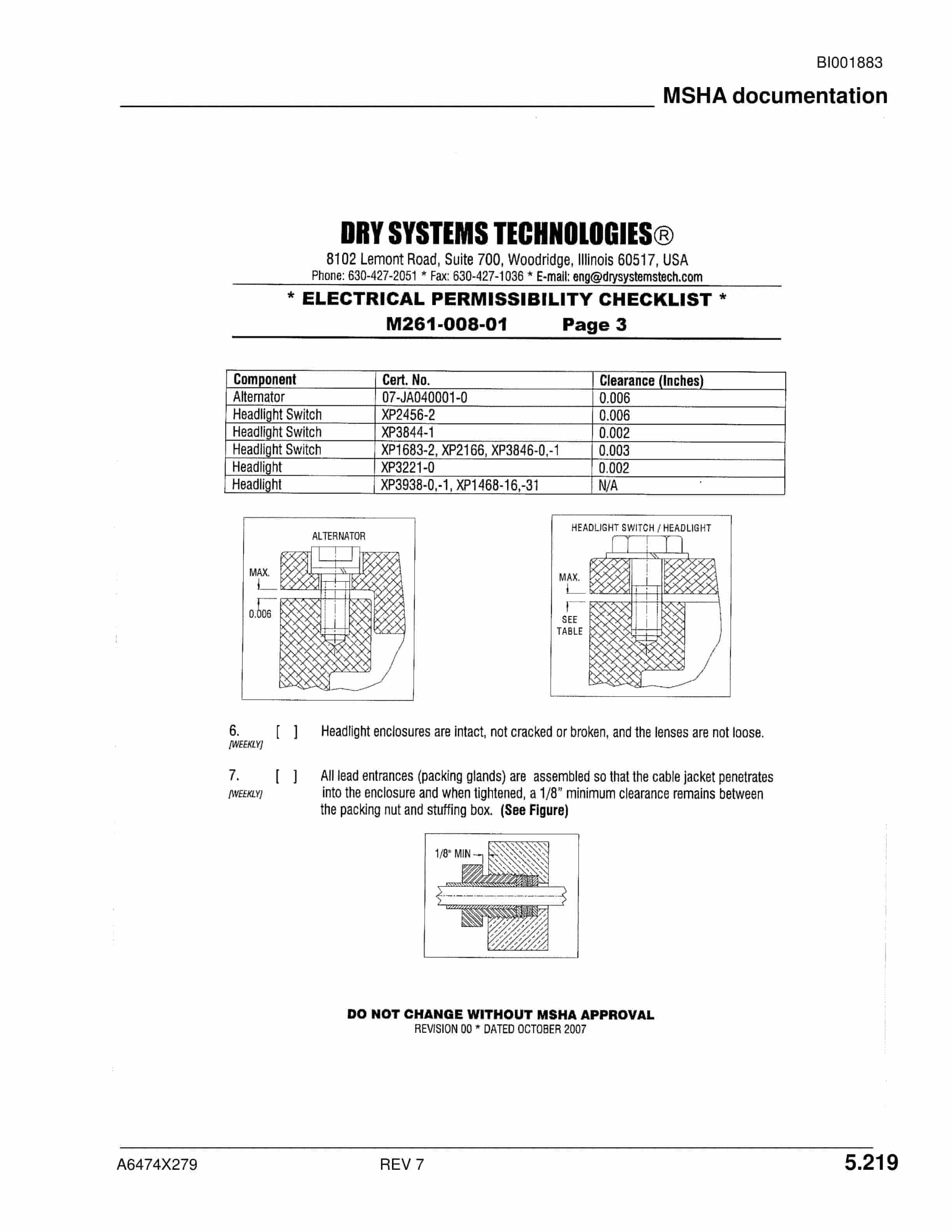 Caterpillar SH650 D Roof Support Carrier Operation And Maintenance Manual BI001883 5 Caterpillar SH650 D Roof Support Carrier Operation And Maintenance Manual BI001883-5