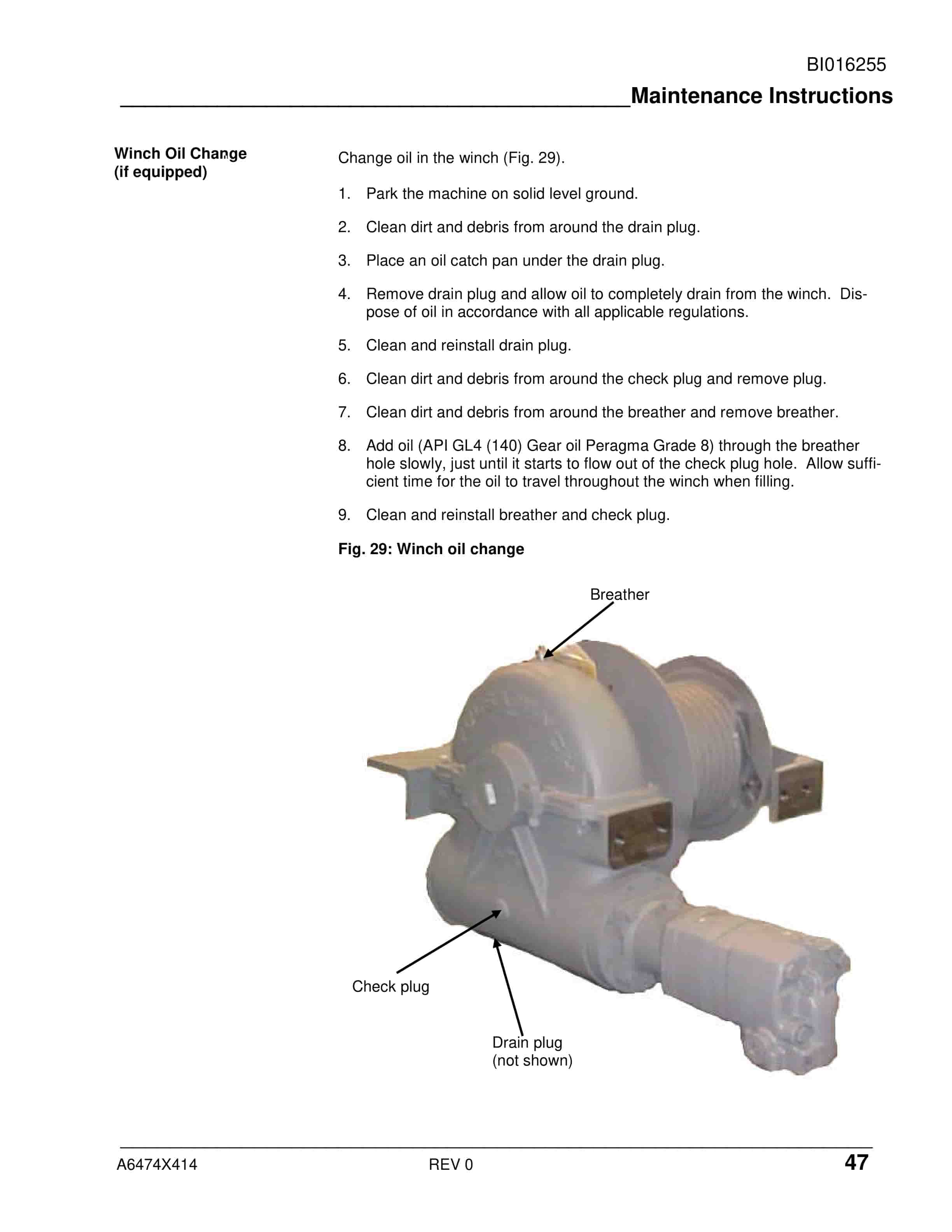 Caterpillar SH650D Shield Hauler Maintenance Manual A6474X414 5 Caterpillar SH650D Shield Hauler Maintenance Manual A6474X414 - Image 5