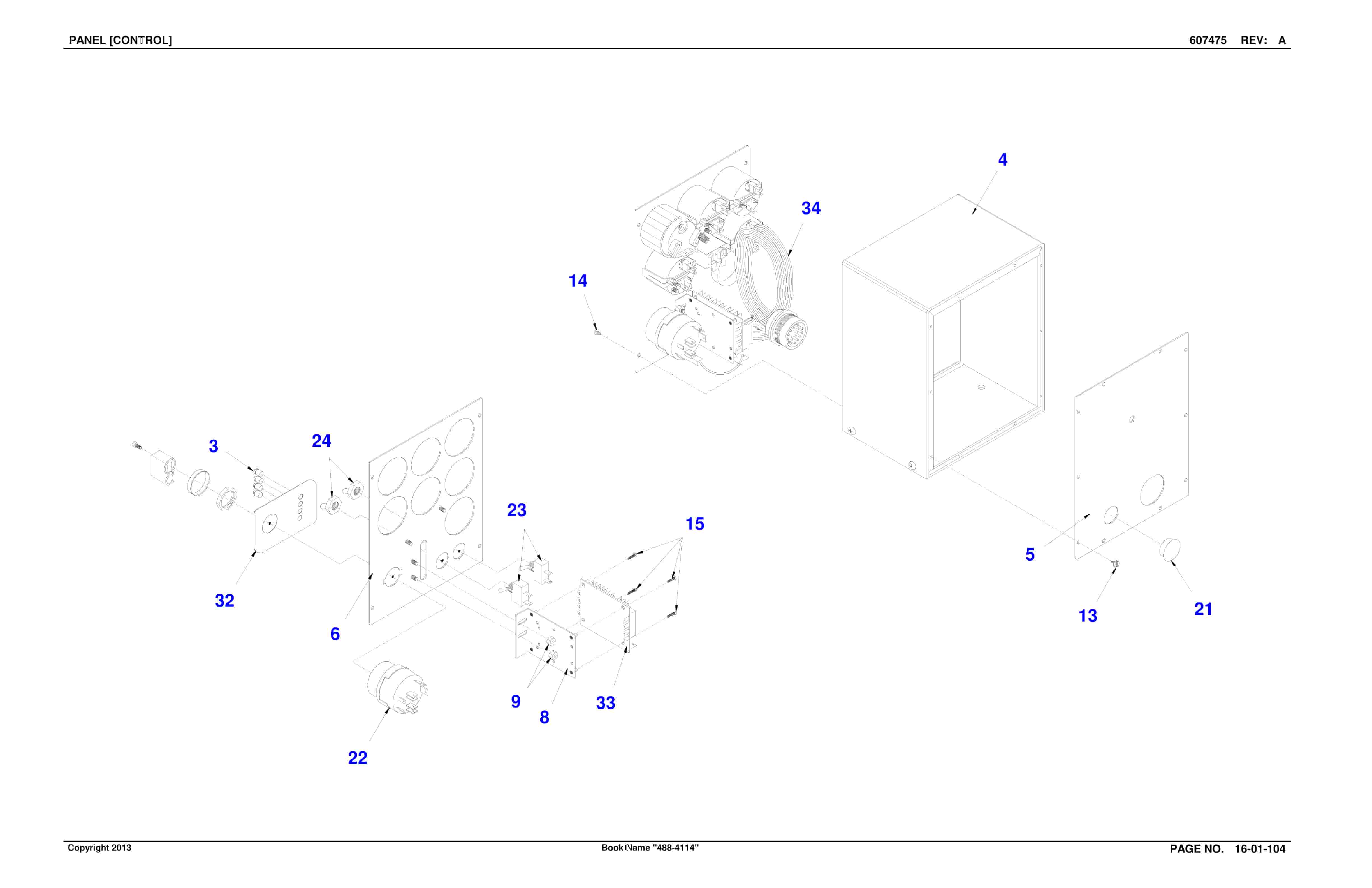 Caterpillar SU488 DN SCOOP Parts Manual BI001478 2 Caterpillar SU488 DN SCOOP Parts Manual BI001478-2