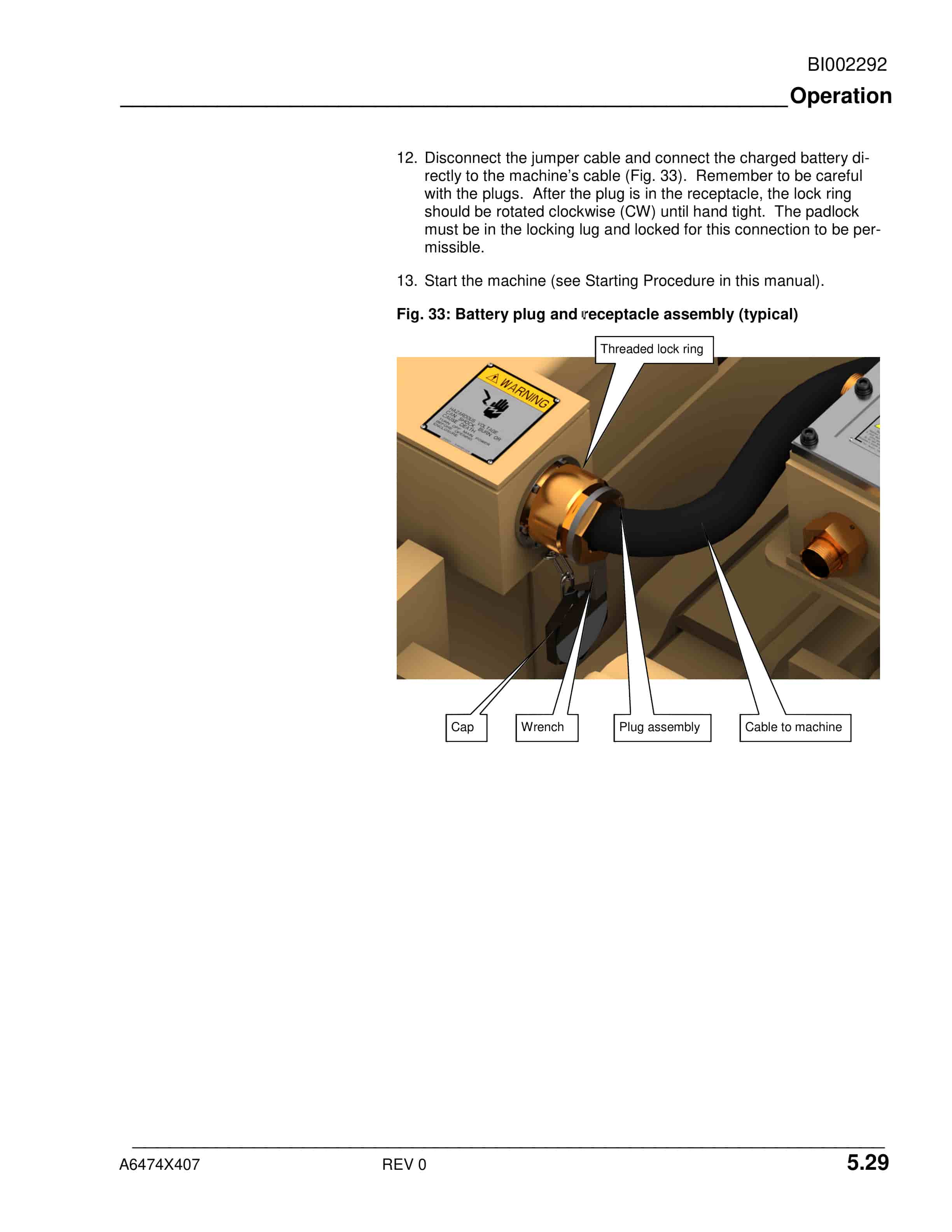 Caterpillar SU488 L Scoop Operation And Maintenance Manual A6474X407 2 Caterpillar SU488 L Scoop Operation And Maintenance Manual A6474X407 - Image 2