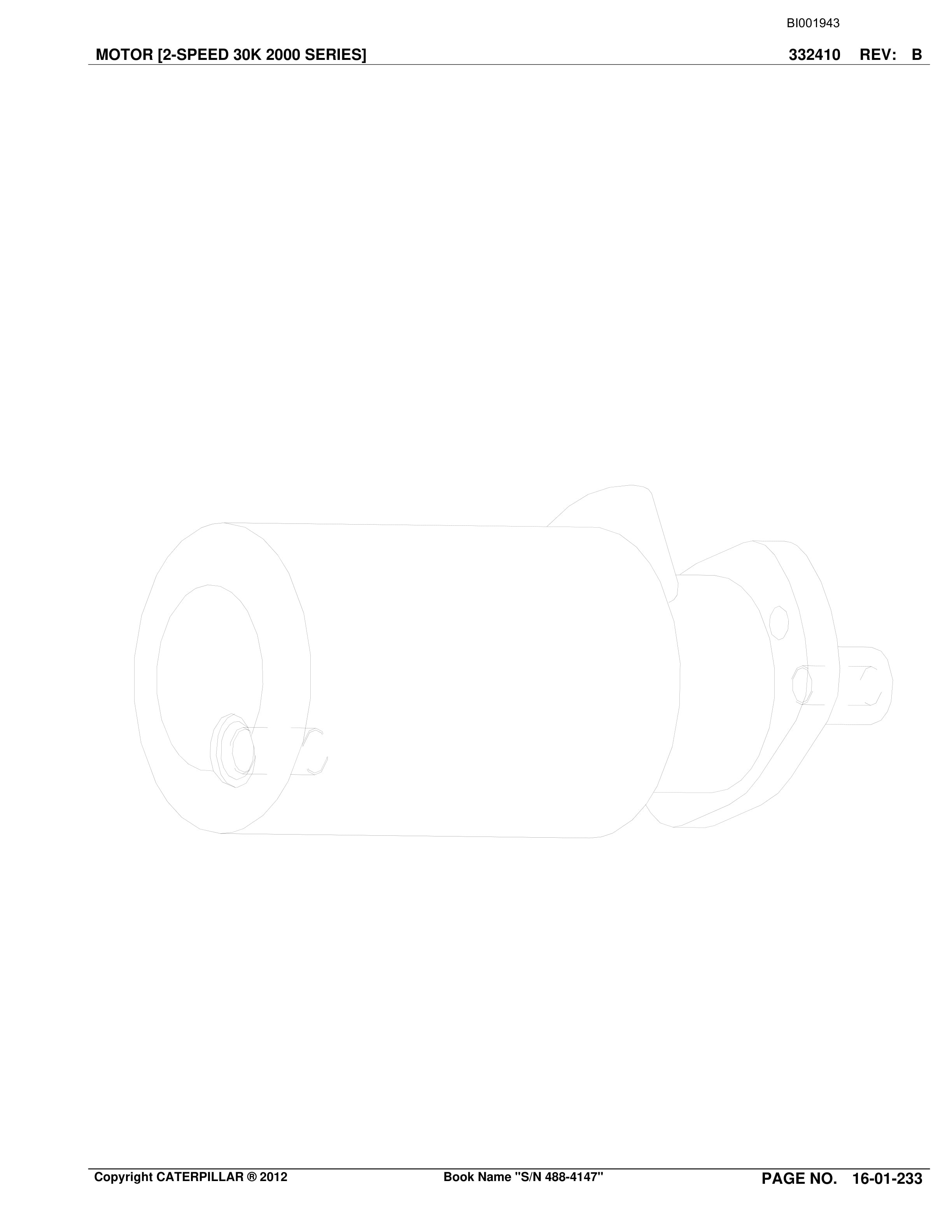 Caterpillar SU488 SCOOP Parts Manual BI001943-5