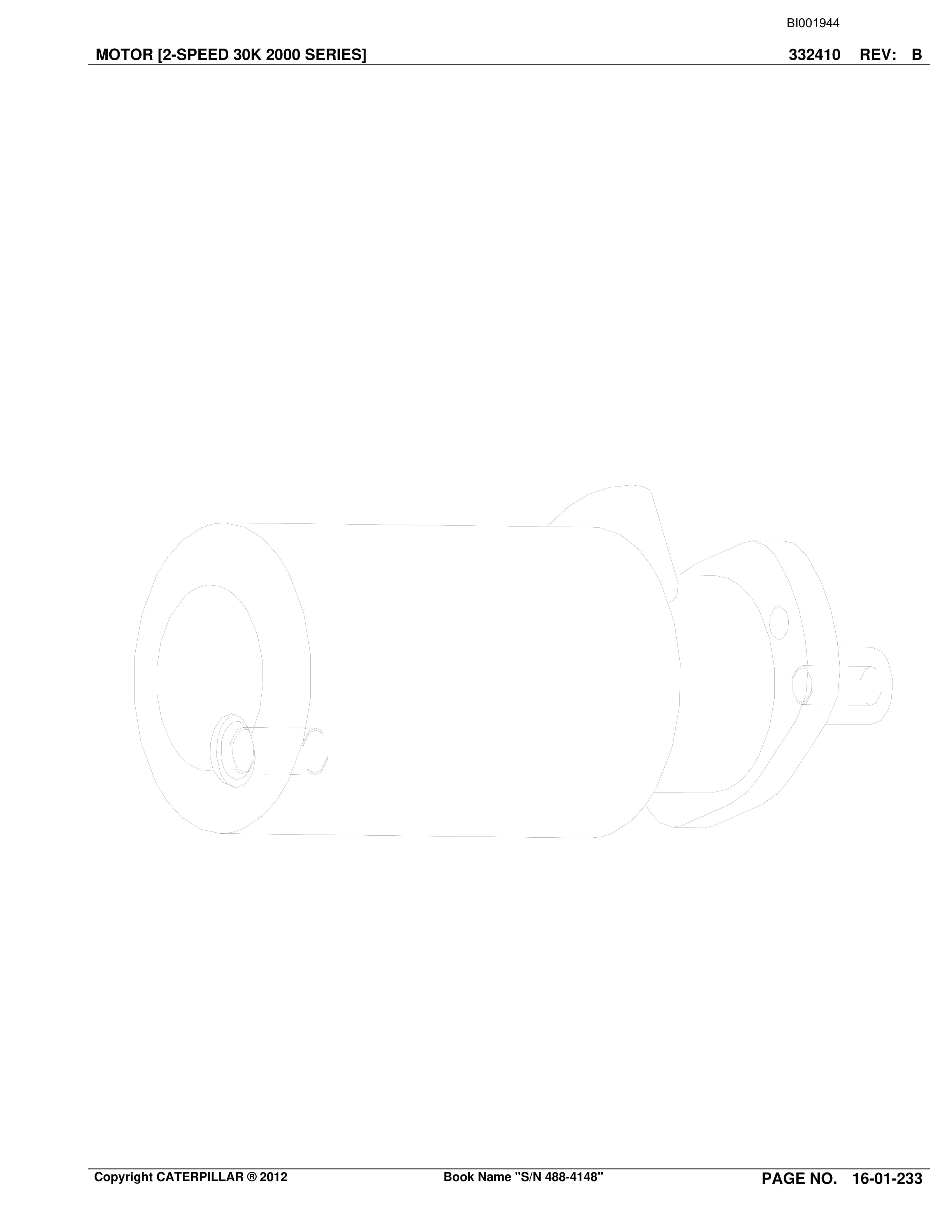 Caterpillar SU488 SCOOP Parts Manual BI001944-5