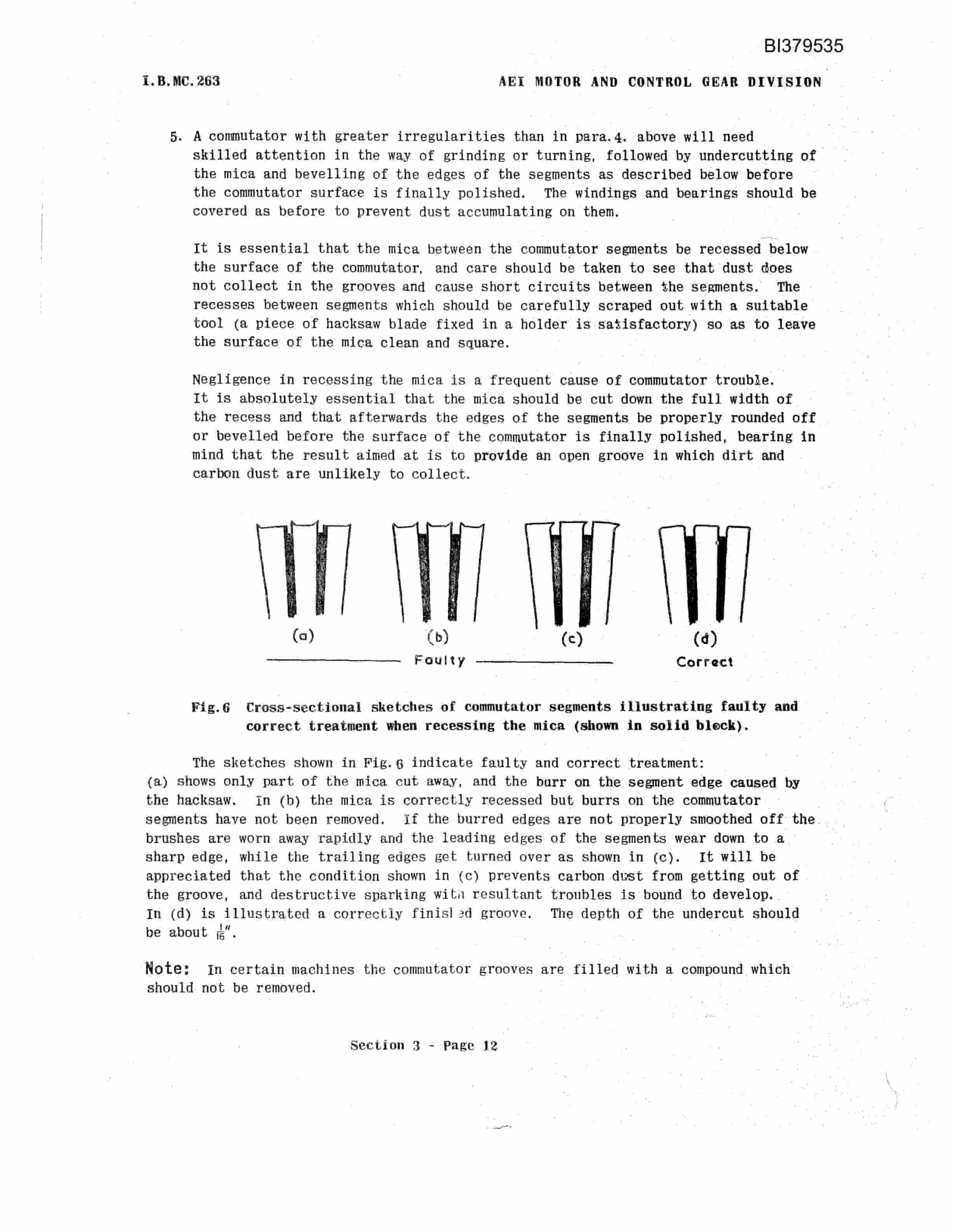 Bucyrus 110RB Diesel Electric Excavator Operation And Maintenance Manual BI379535-2