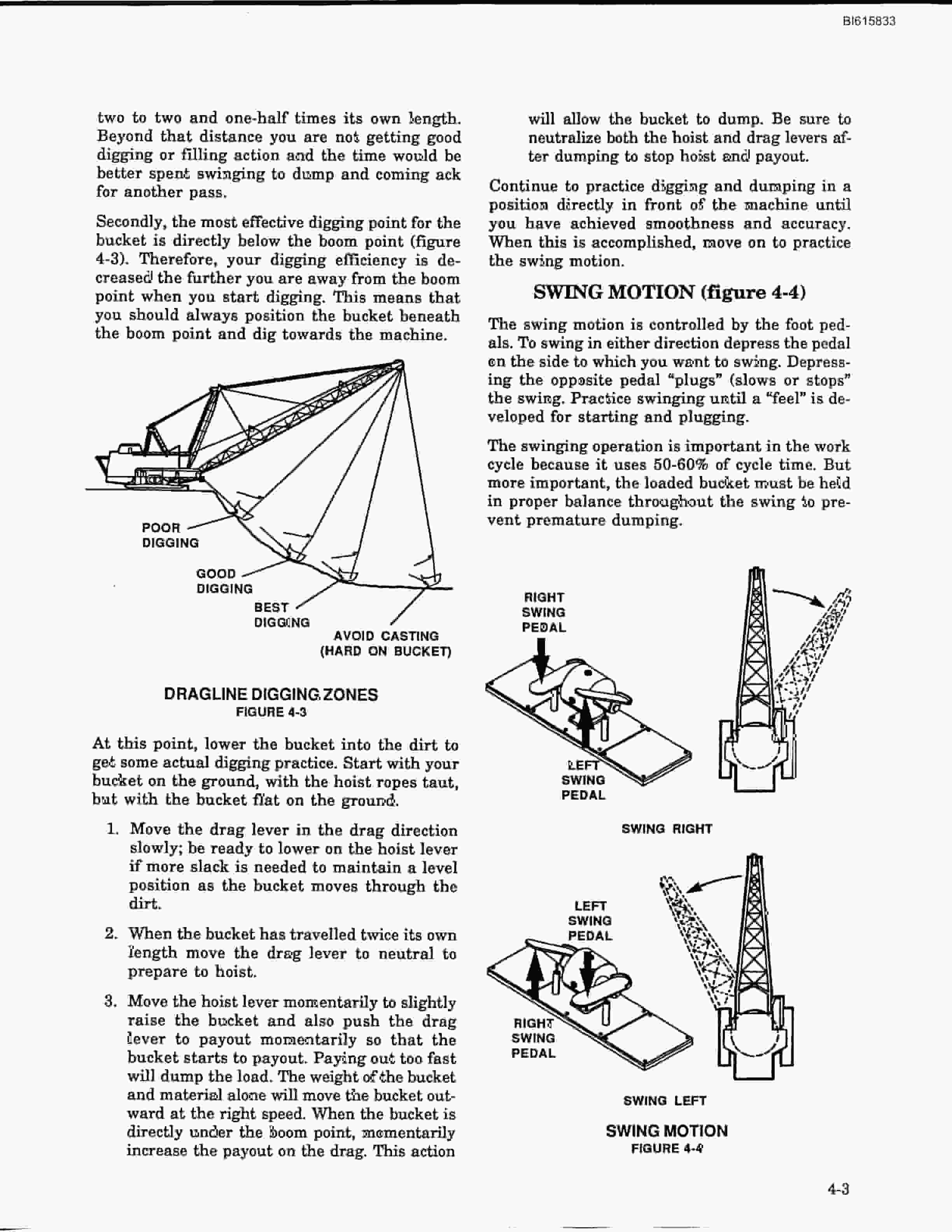 Bucyrus 1260-W Walking Dragline Technical Manual BI615833-5