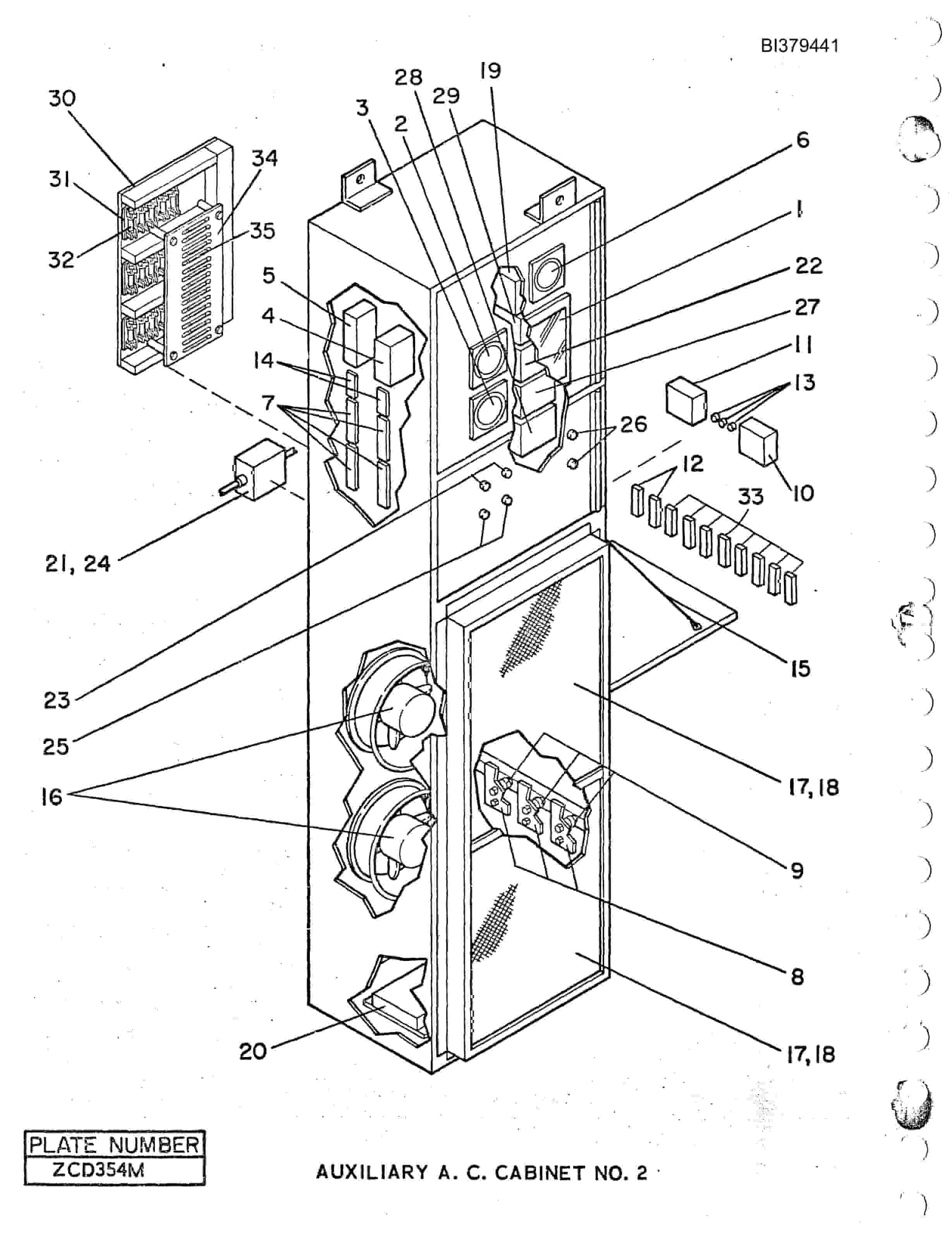 Bucyrus 1260W Drill Parts Catalog BI379441-5