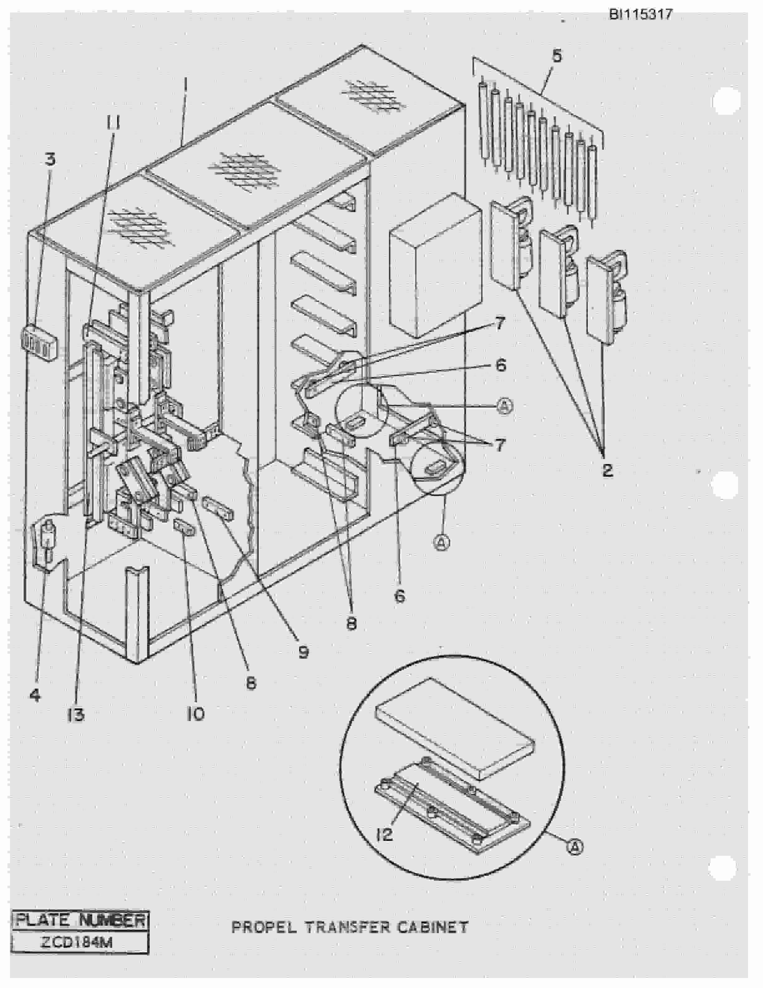 Bucyrus 1260W Walking Dragline Parts Catalog BI115317 3 Bucyrus 1260W Walking Dragline Parts Catalog BI115317 - Image 3