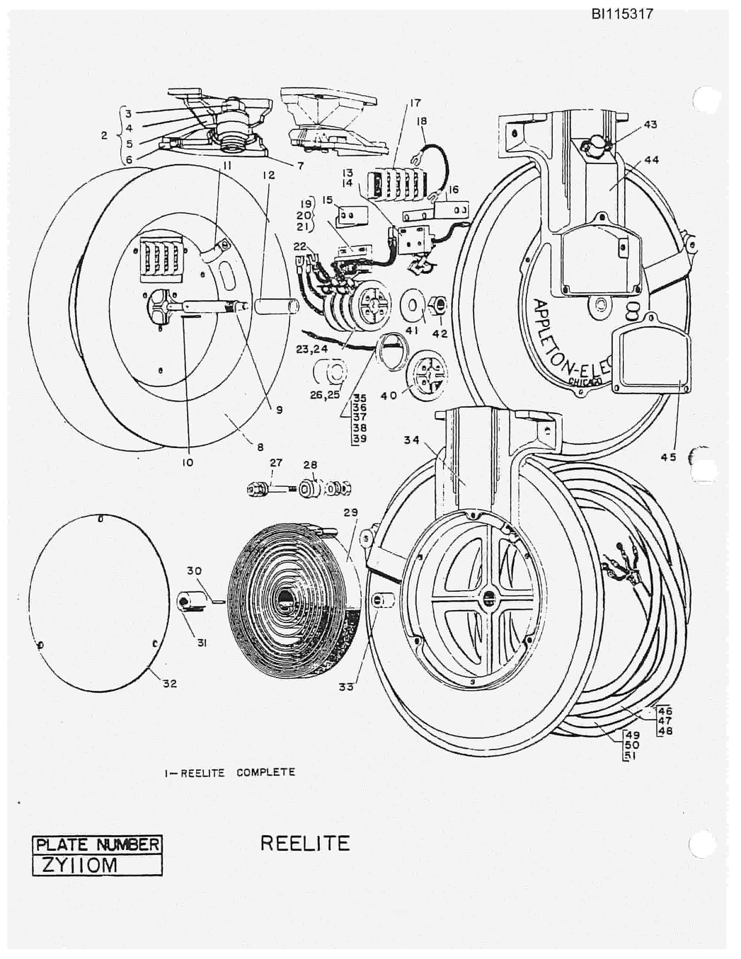 Bucyrus 1260W Walking Dragline Parts Catalog BI115317 5 Bucyrus 1260W Walking Dragline Parts Catalog BI115317 - Image 5