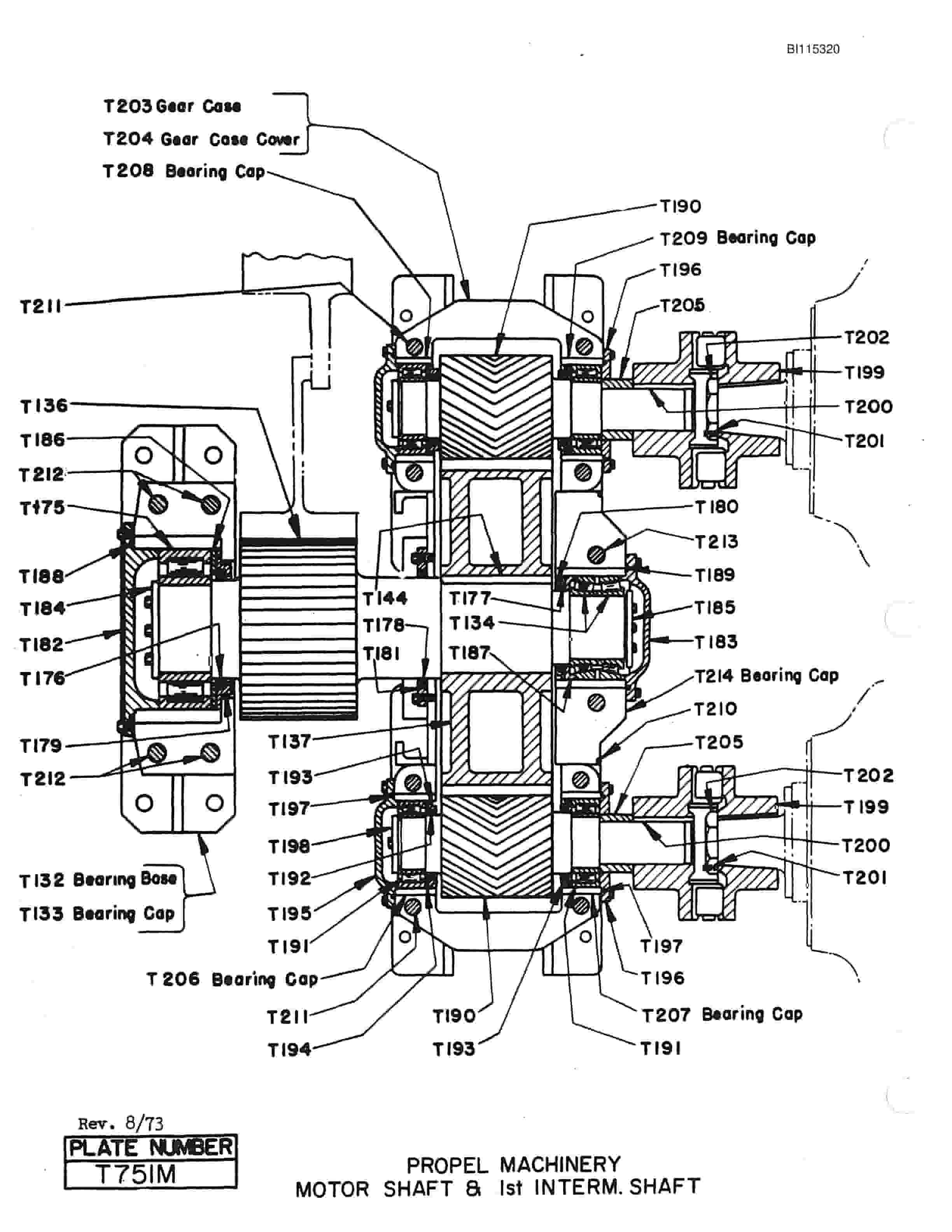 Bucyrus 1260W Walking Dragline Parts Catalog BI115320-4