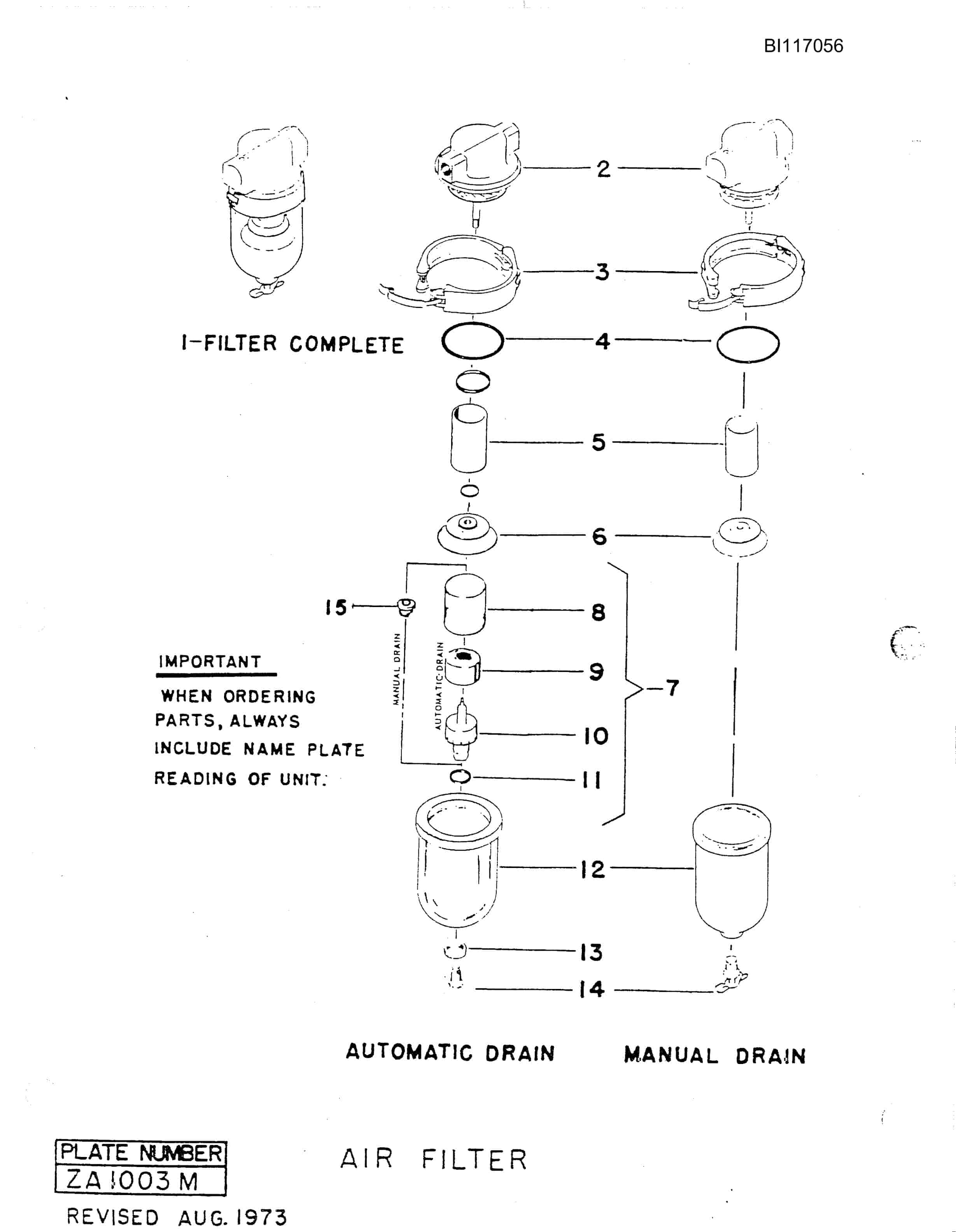 Bucyrus 1260W Walking Dragline Parts Manual BI117056-2