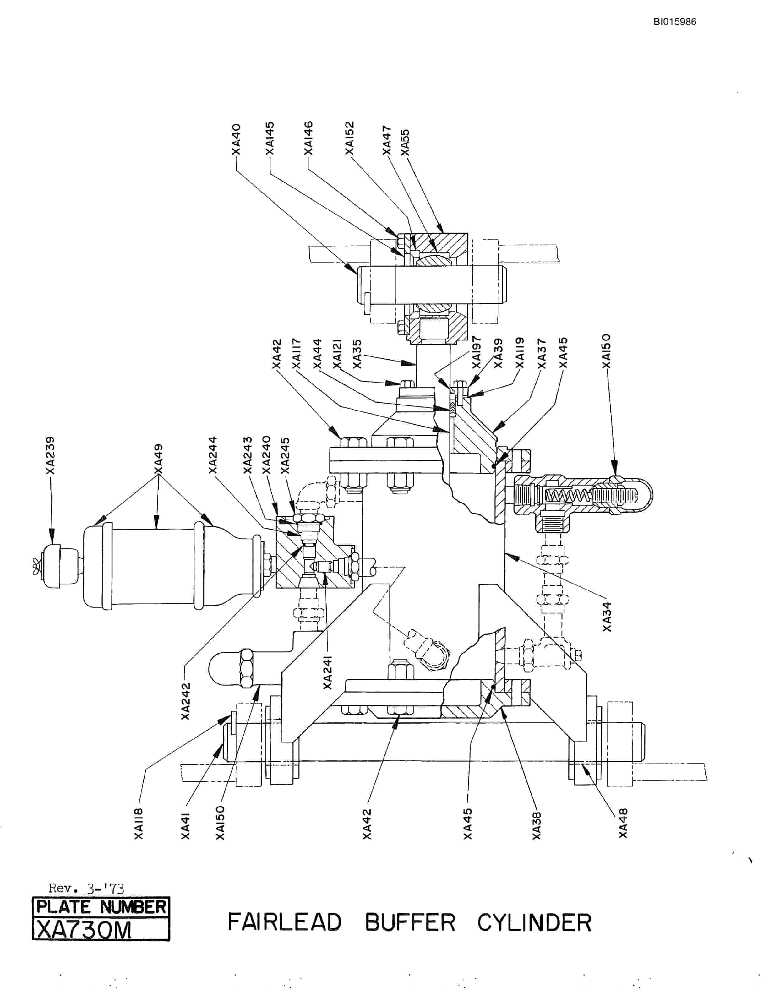 Bucyrus 1350-W Walking Dragline Parts Catalog BI015986-4