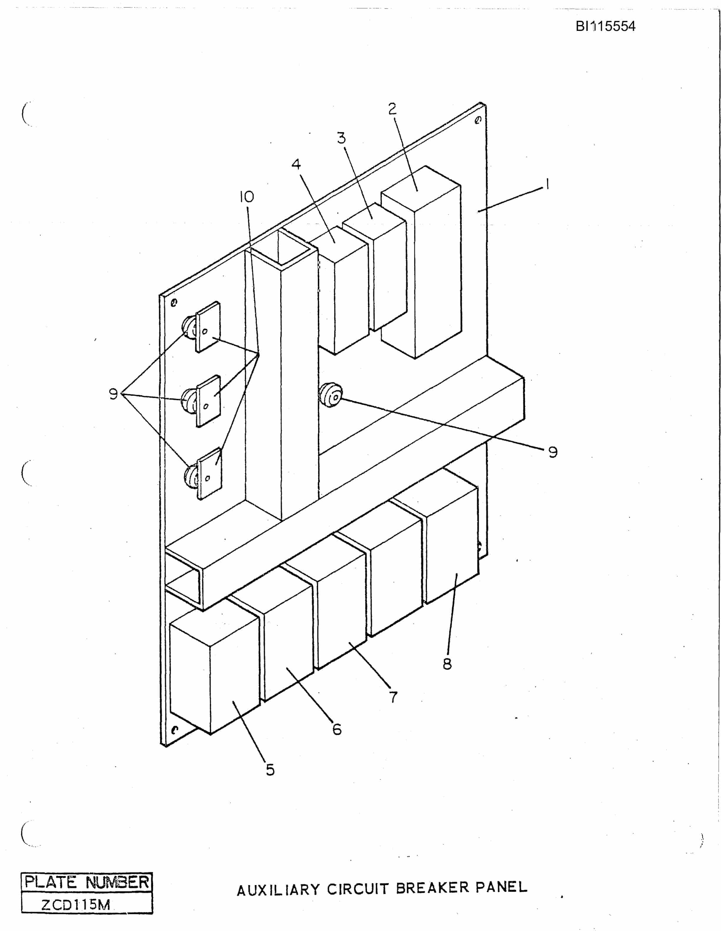Bucyrus 1350W Walking Dragline Technical Manual BI115554-4