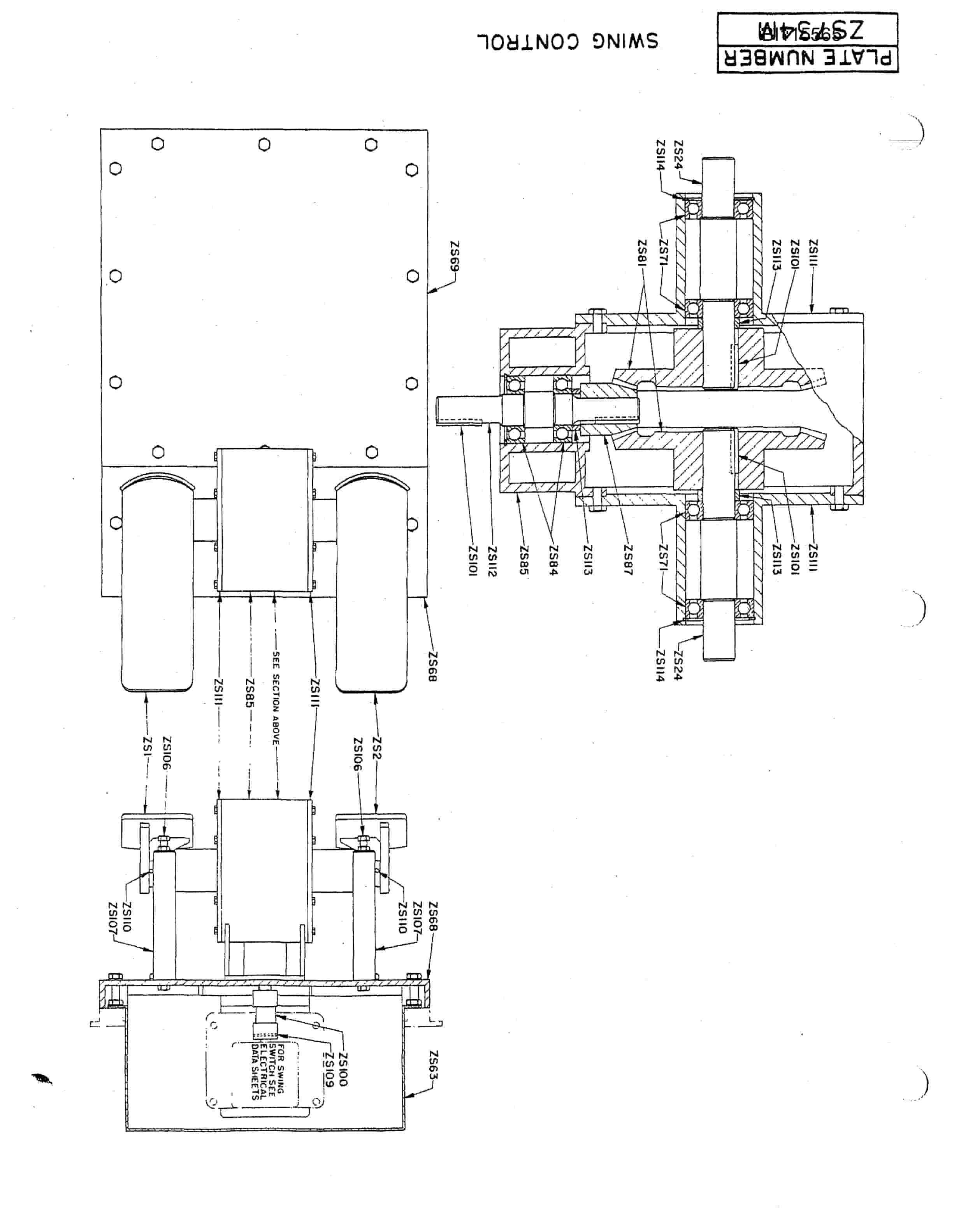 Bucyrus 1350W Walking Dragline Technical Manual BI115565-2